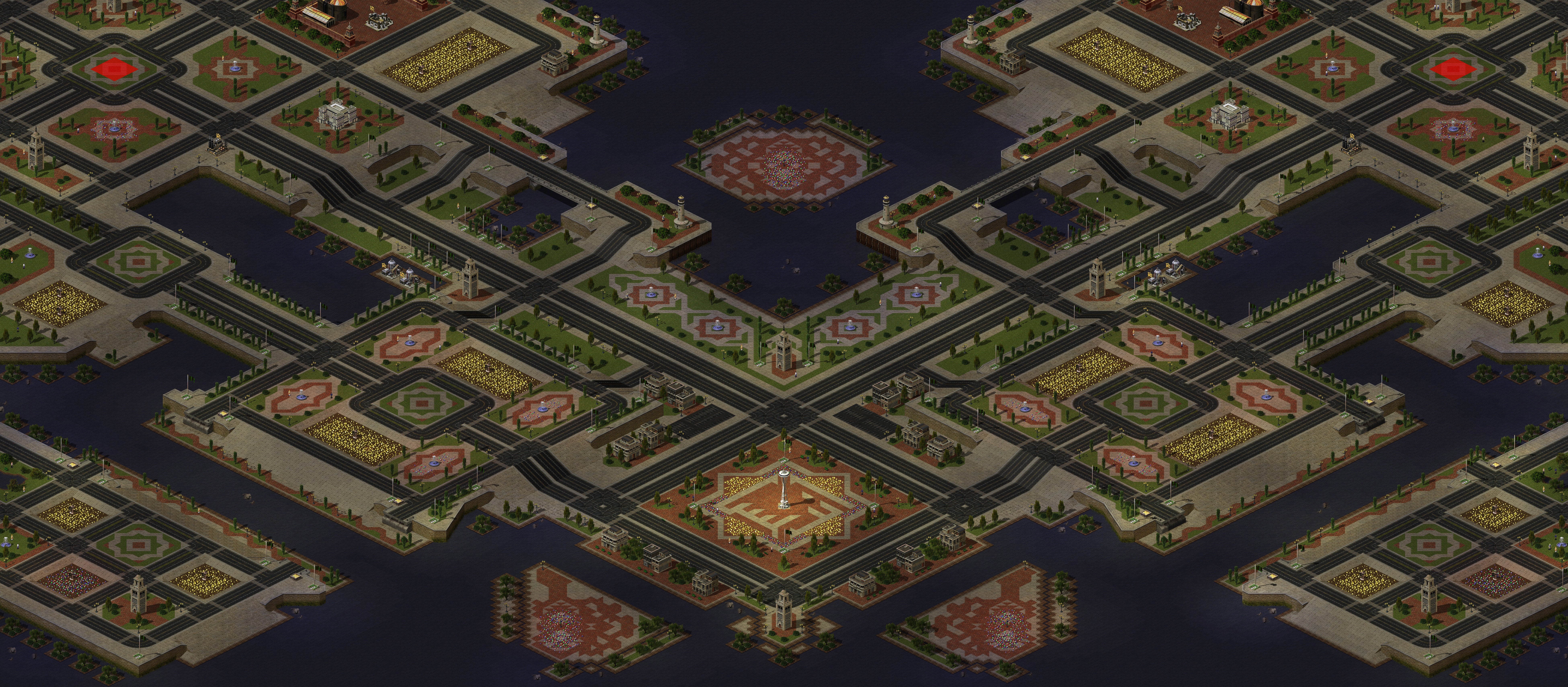 Rendered map: Andalusia LE