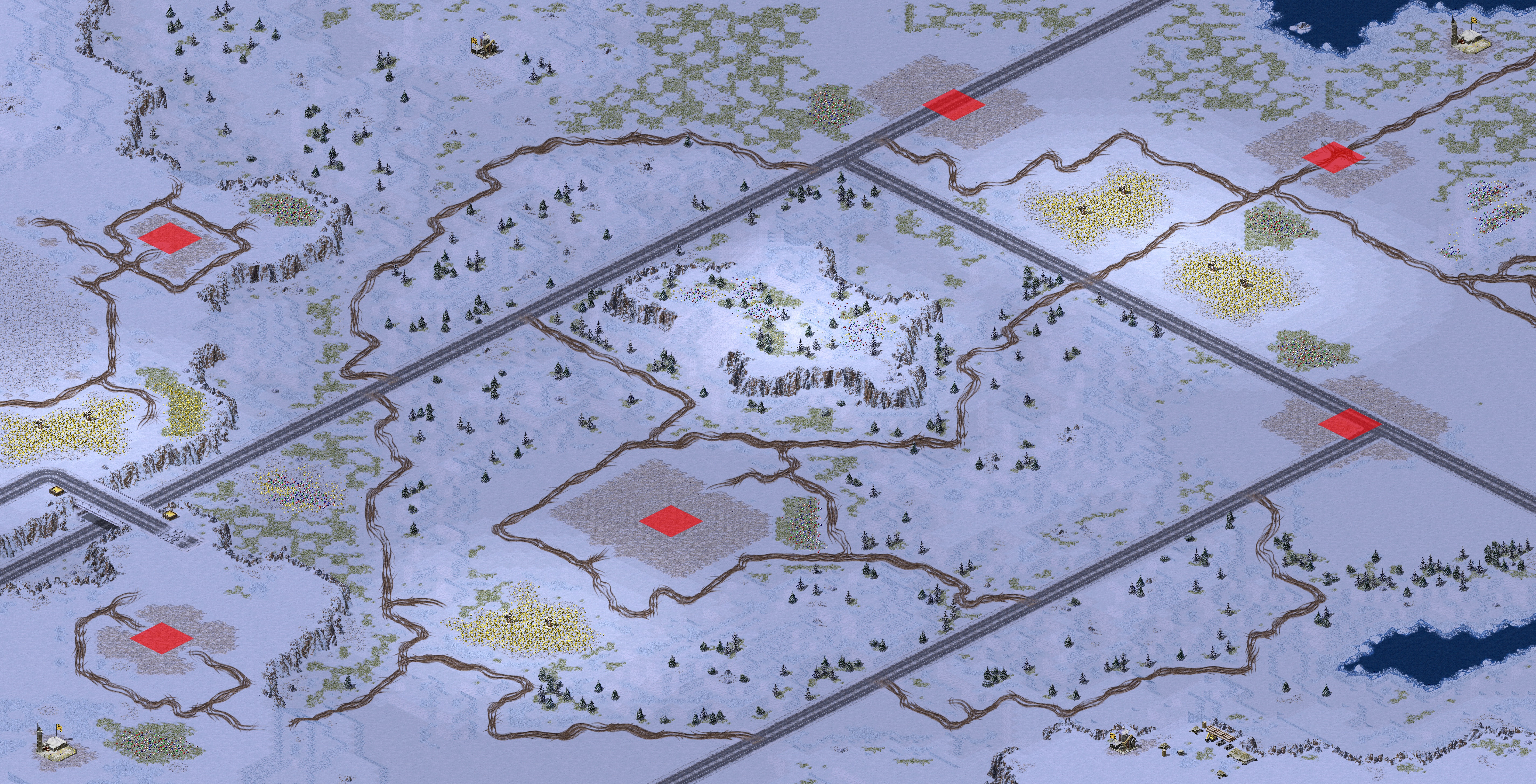 Rendered map: Mirage City