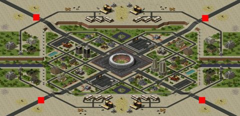 Rendered preview of Arena Attack