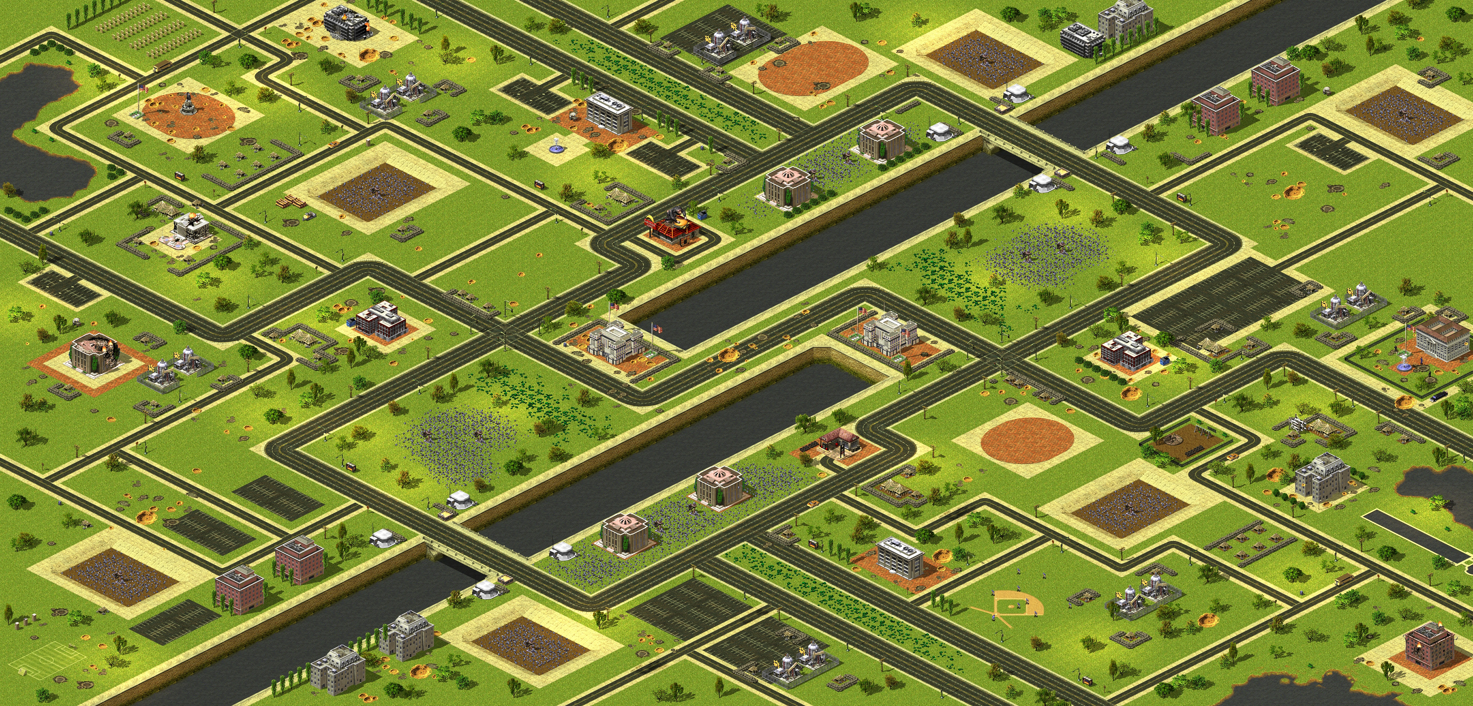 Rendered map: Army of the Potomac
