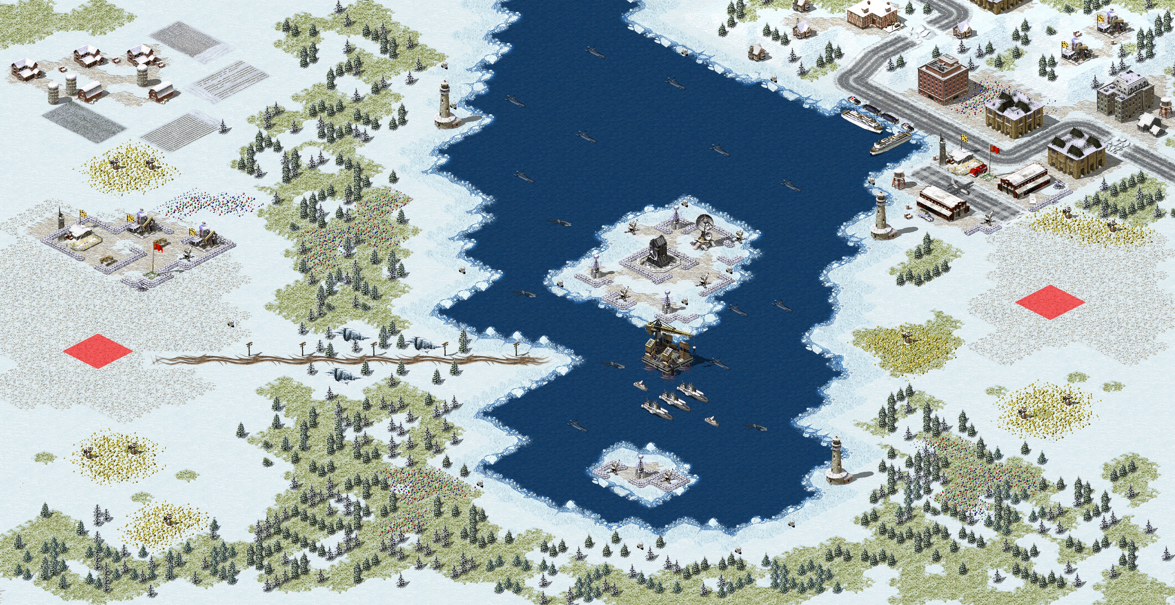 Rendered map: Cold Lake