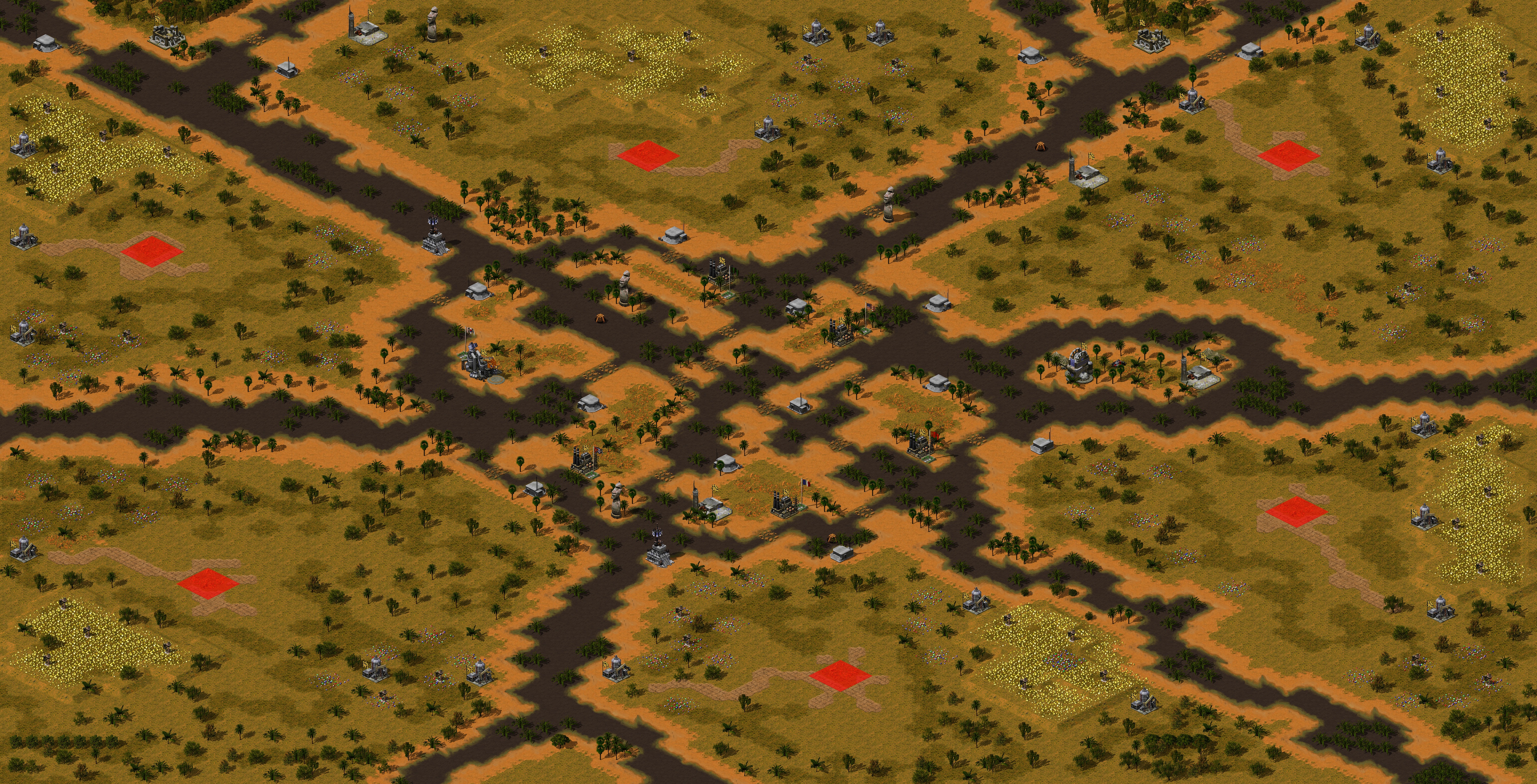 Rendered map: Jungle Warfare