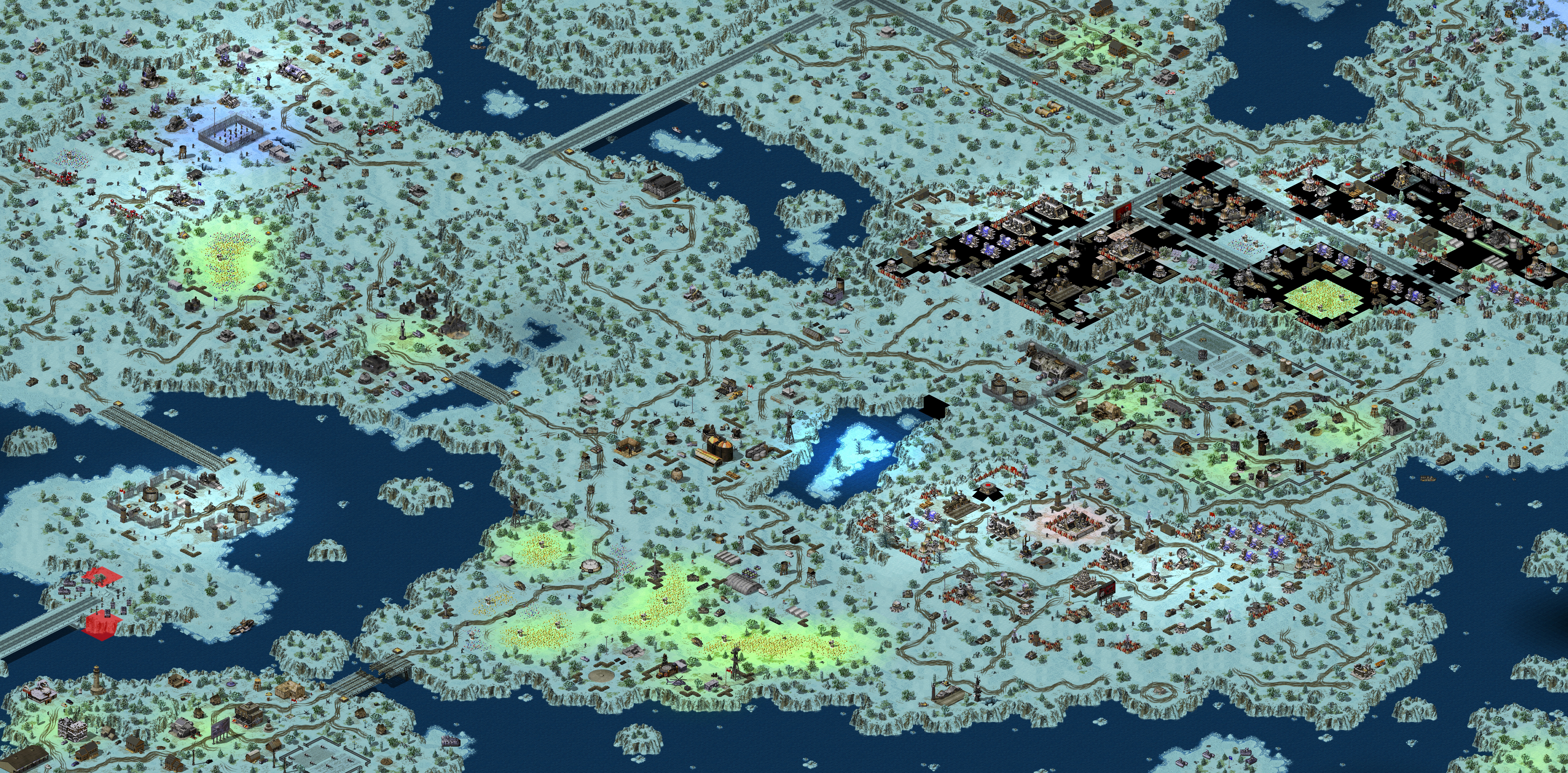 Rendered map: Allies: Mad Monster