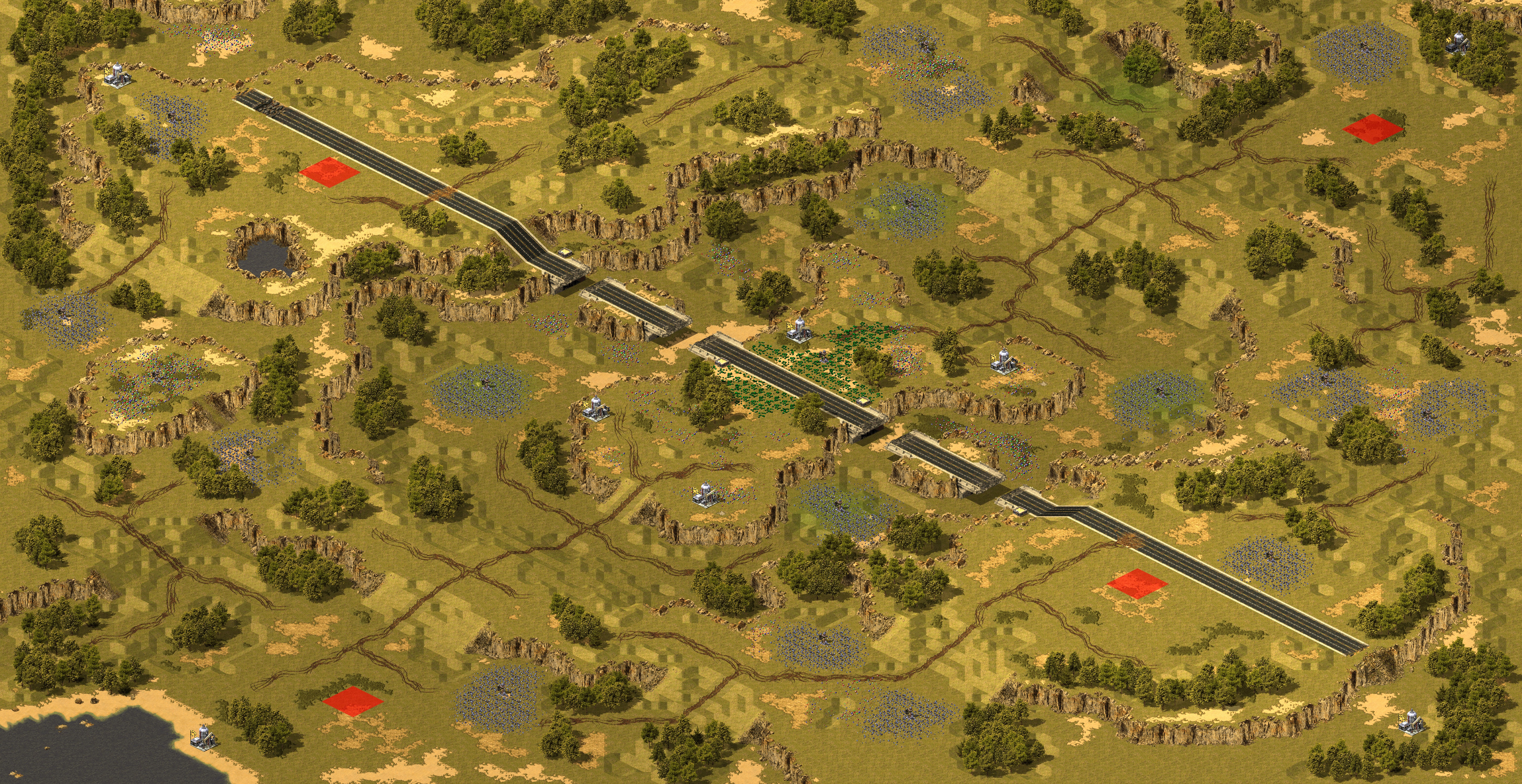 Rendered map: MO: Pit Or Plateau
