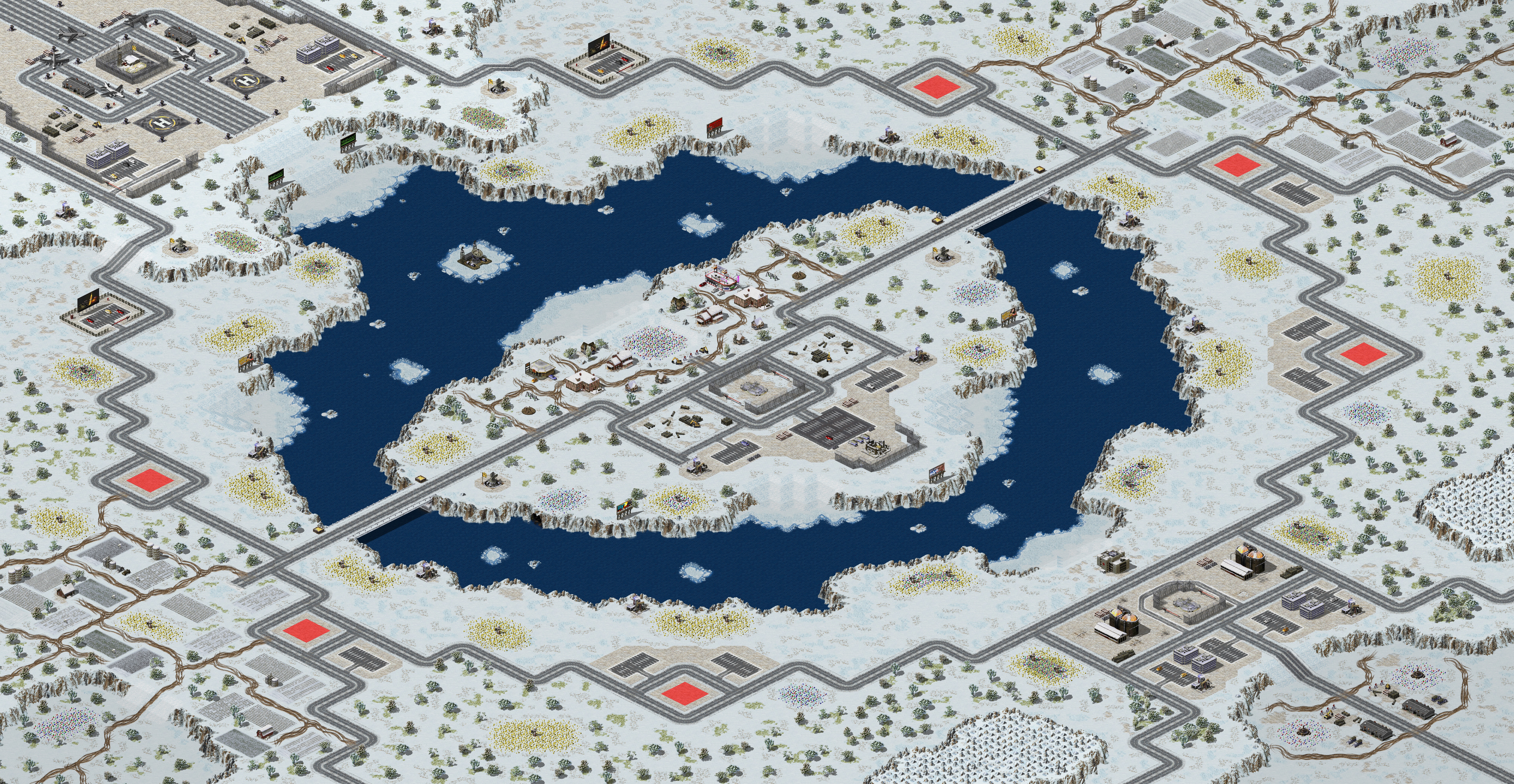 Rendered map: Black As Snow