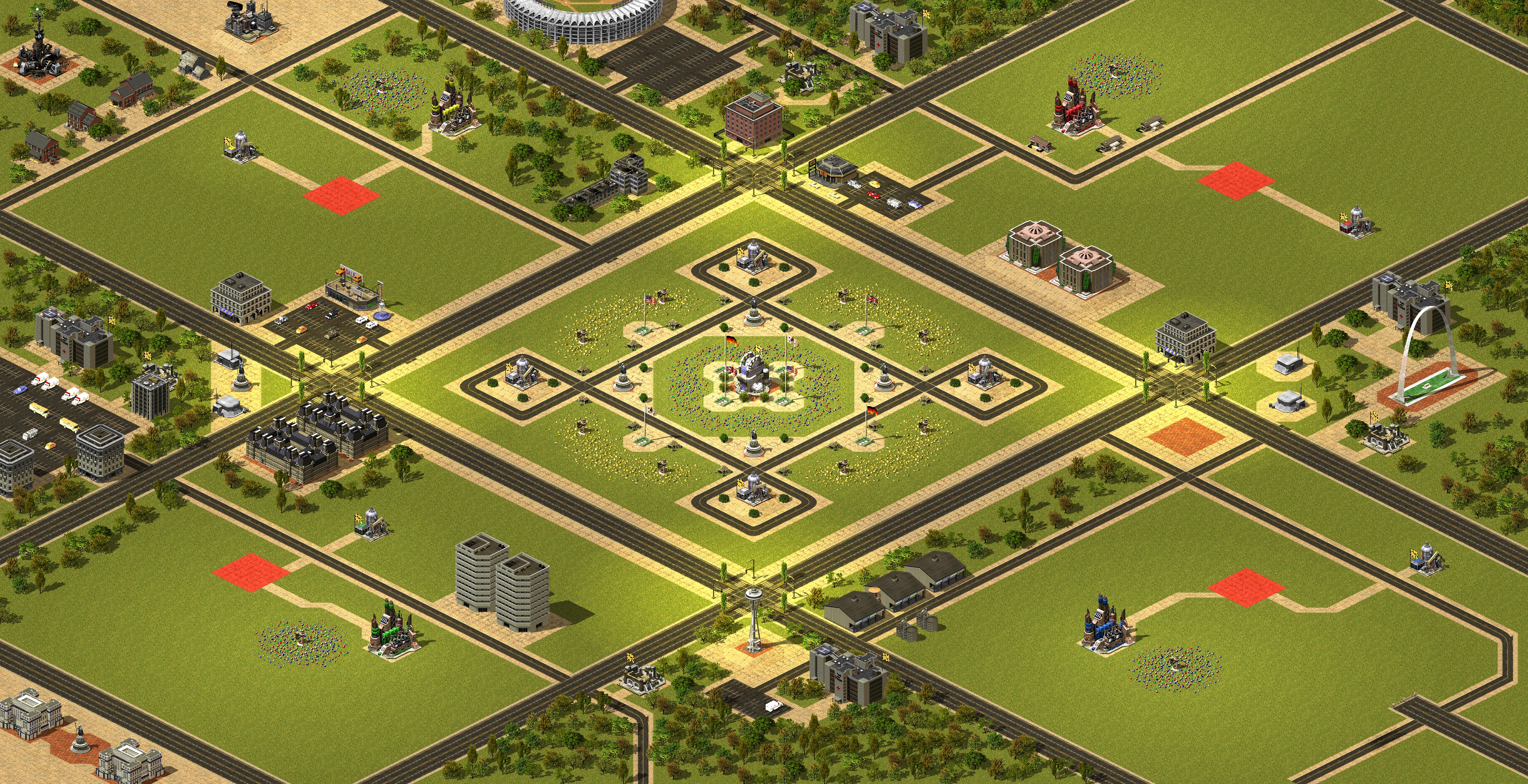 Rendered map: Industrial Revolution