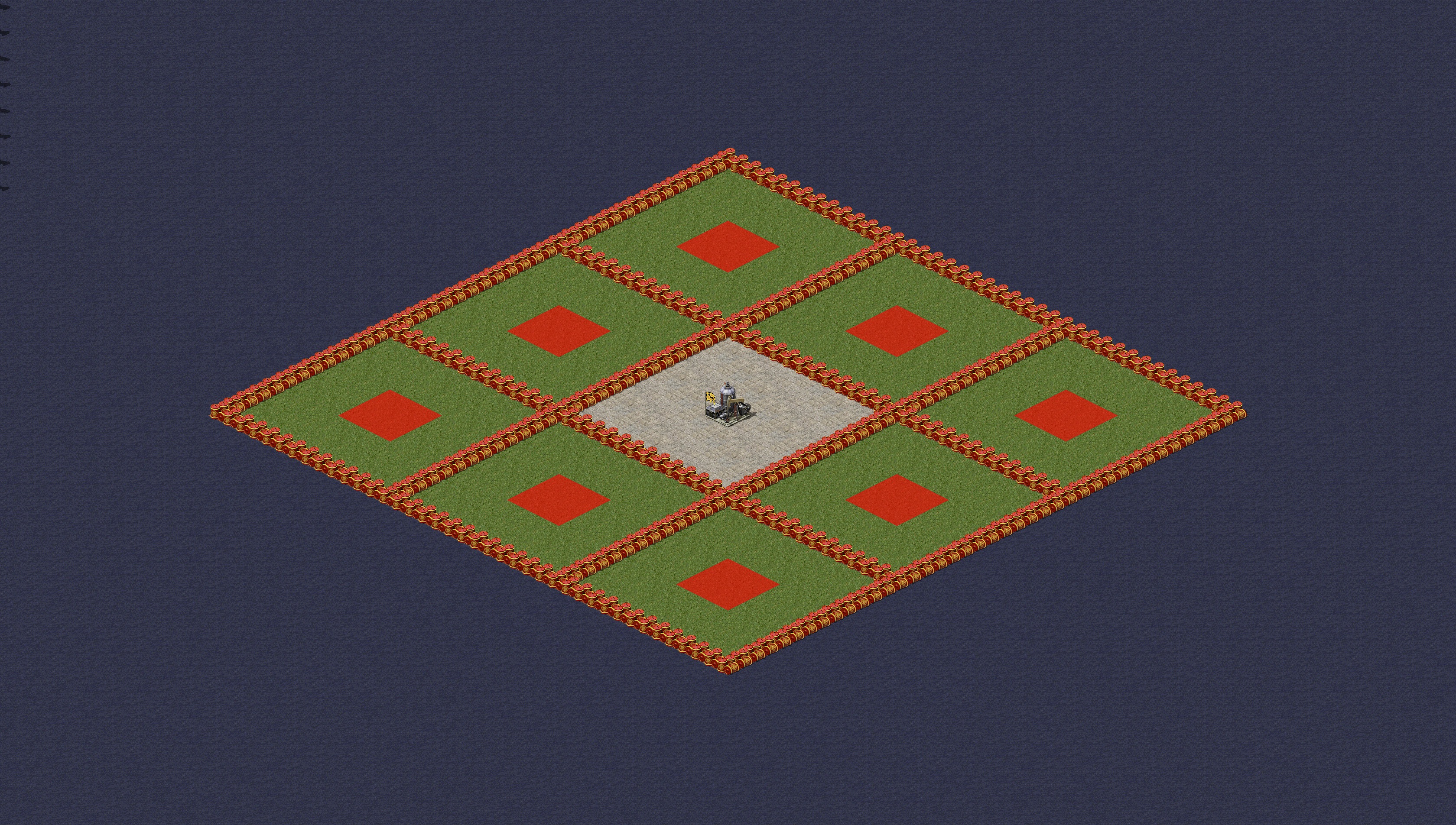 Rendered map: Oil Drum Patch - Infantry