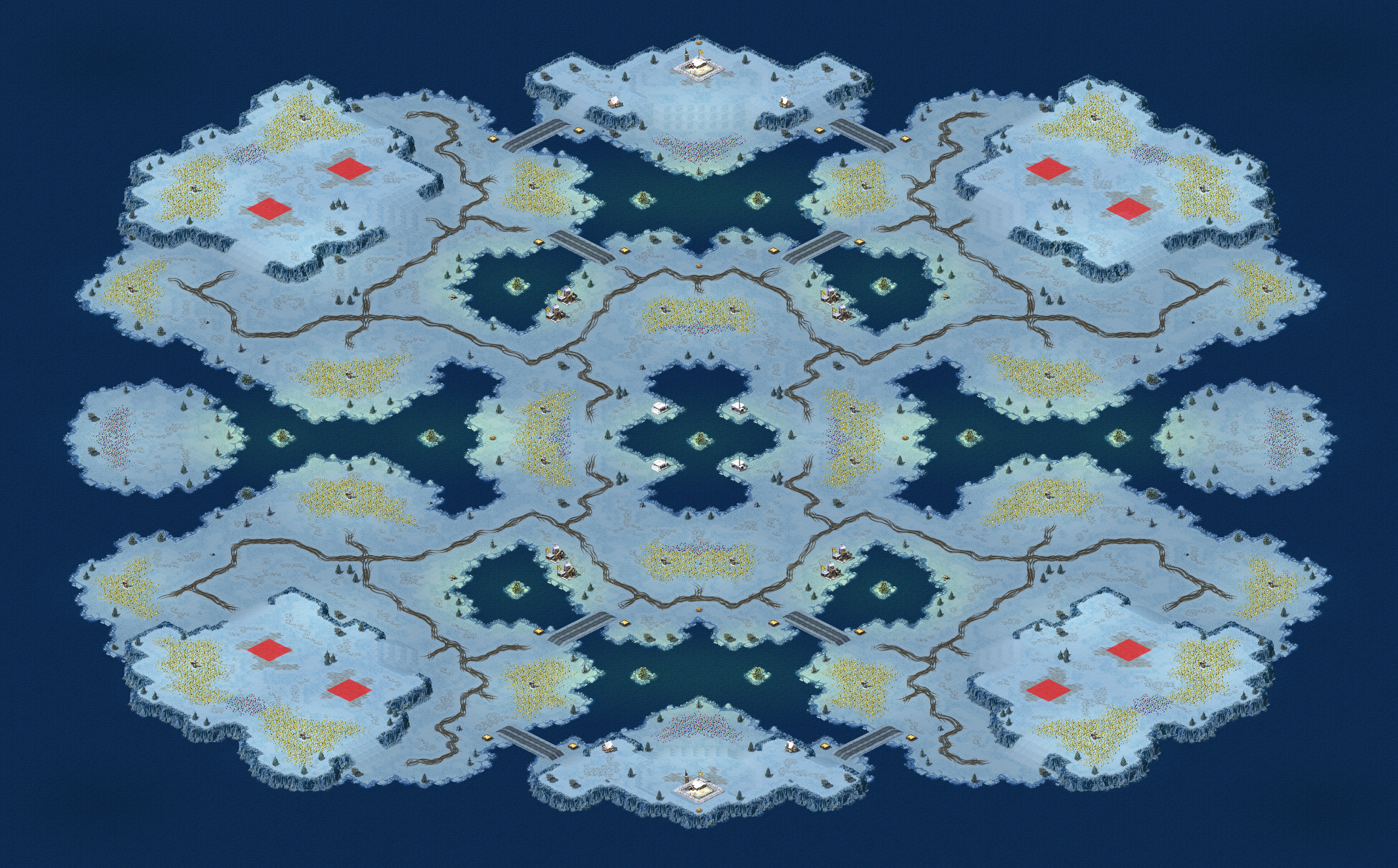 Rendered map: 多花