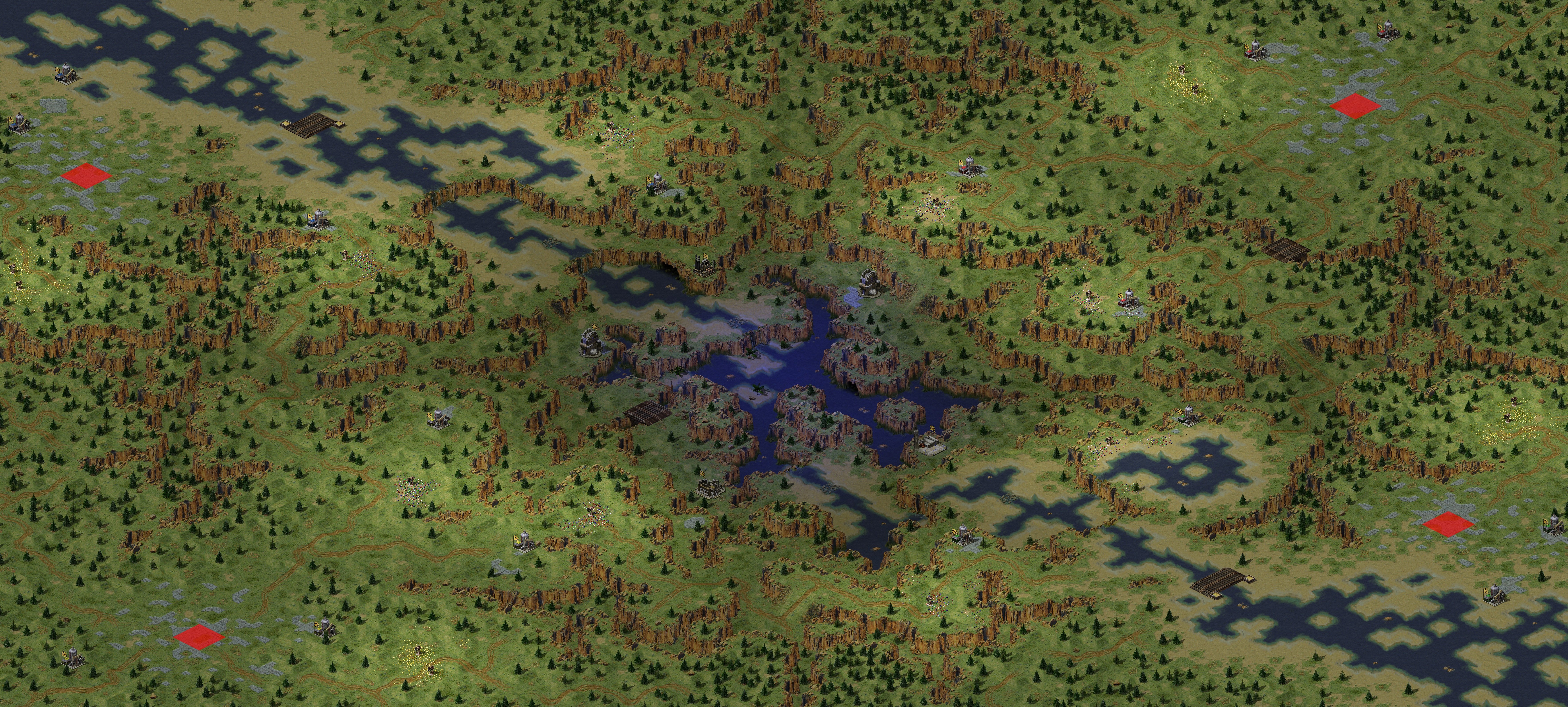 Rendered map: Buffed: Scars of Earth