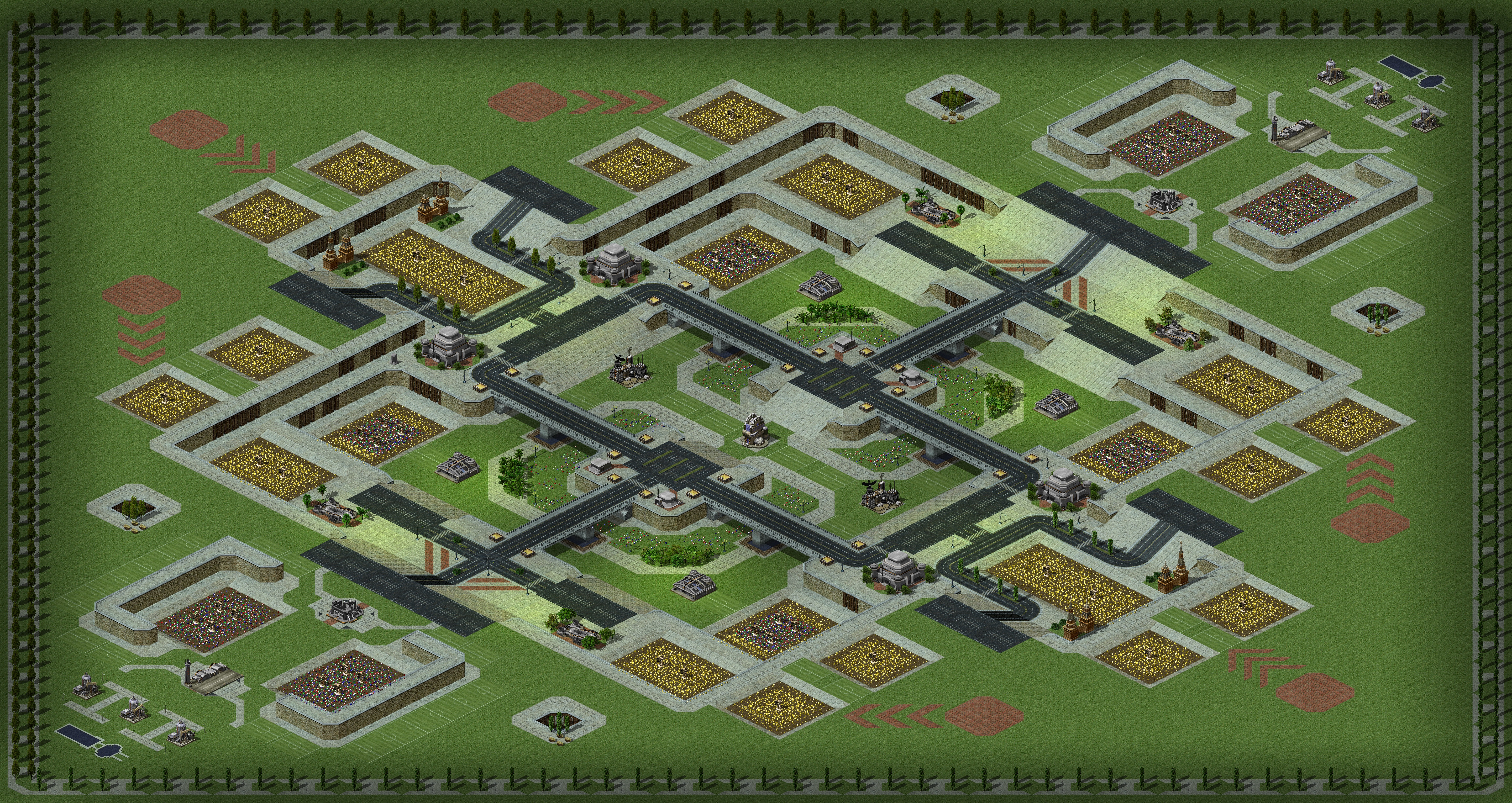 Rendered map: Uragan's Unreal Arena