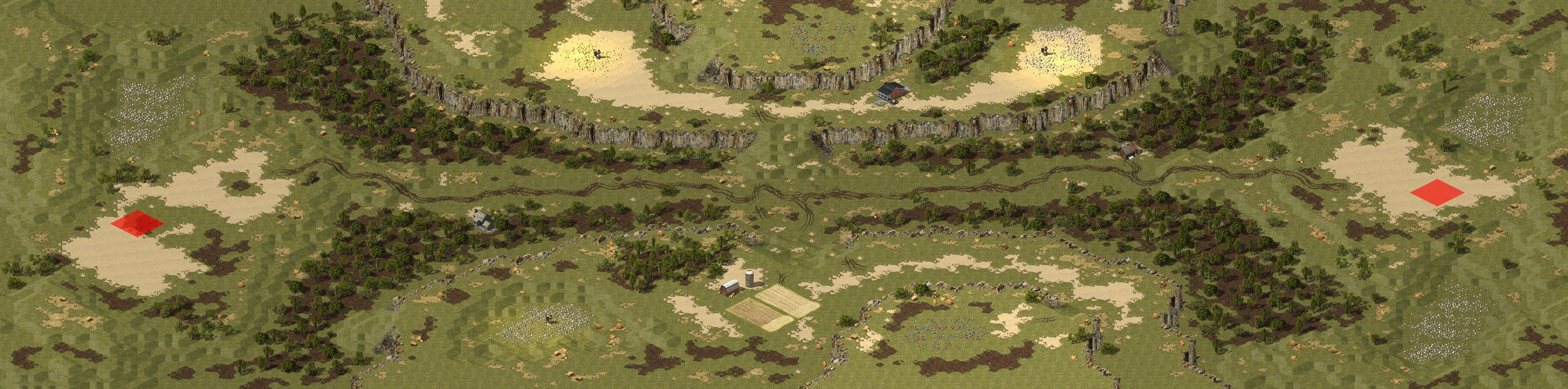 Rendered map: pinchpoint