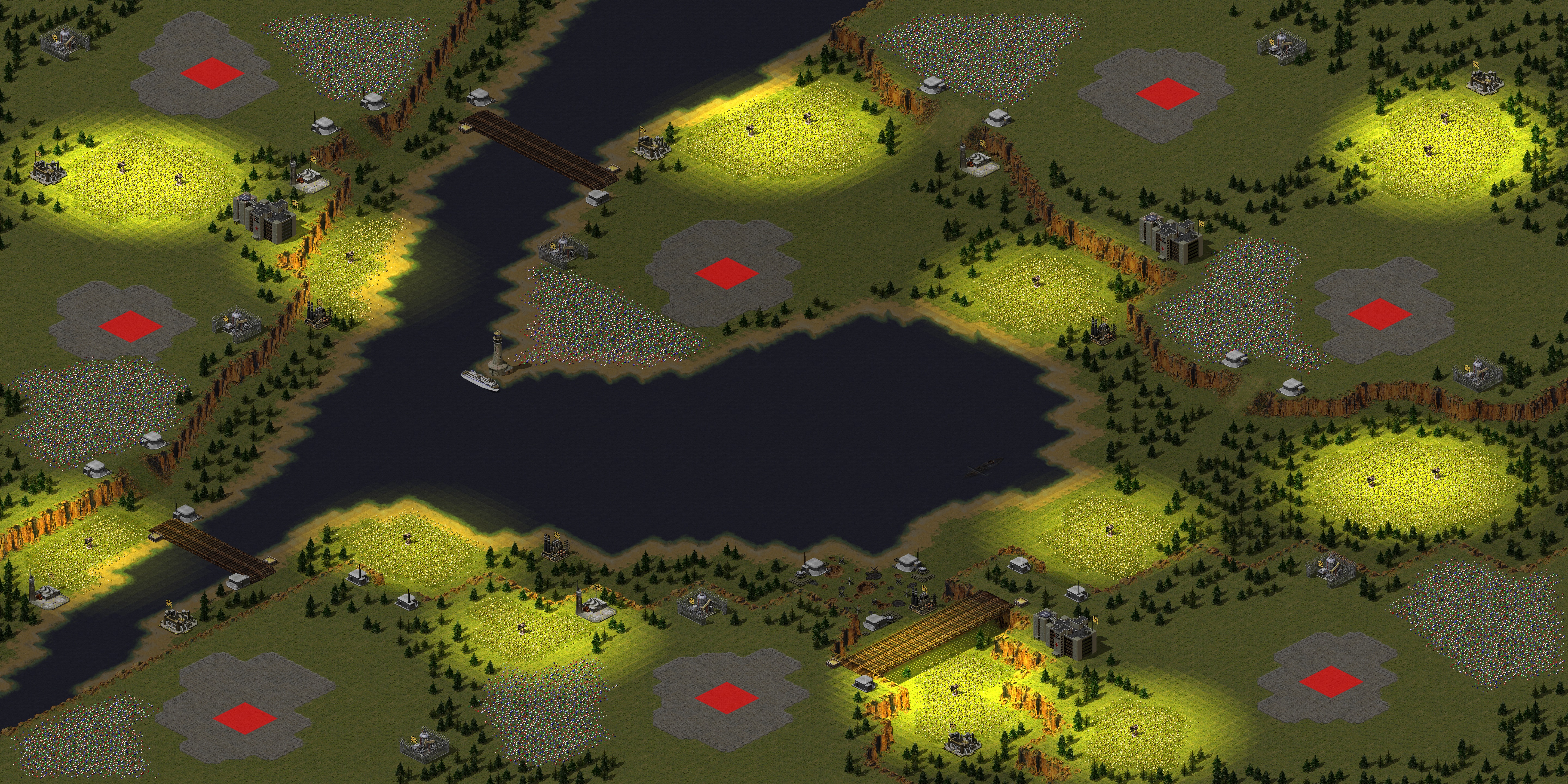Rendered map: Warriors