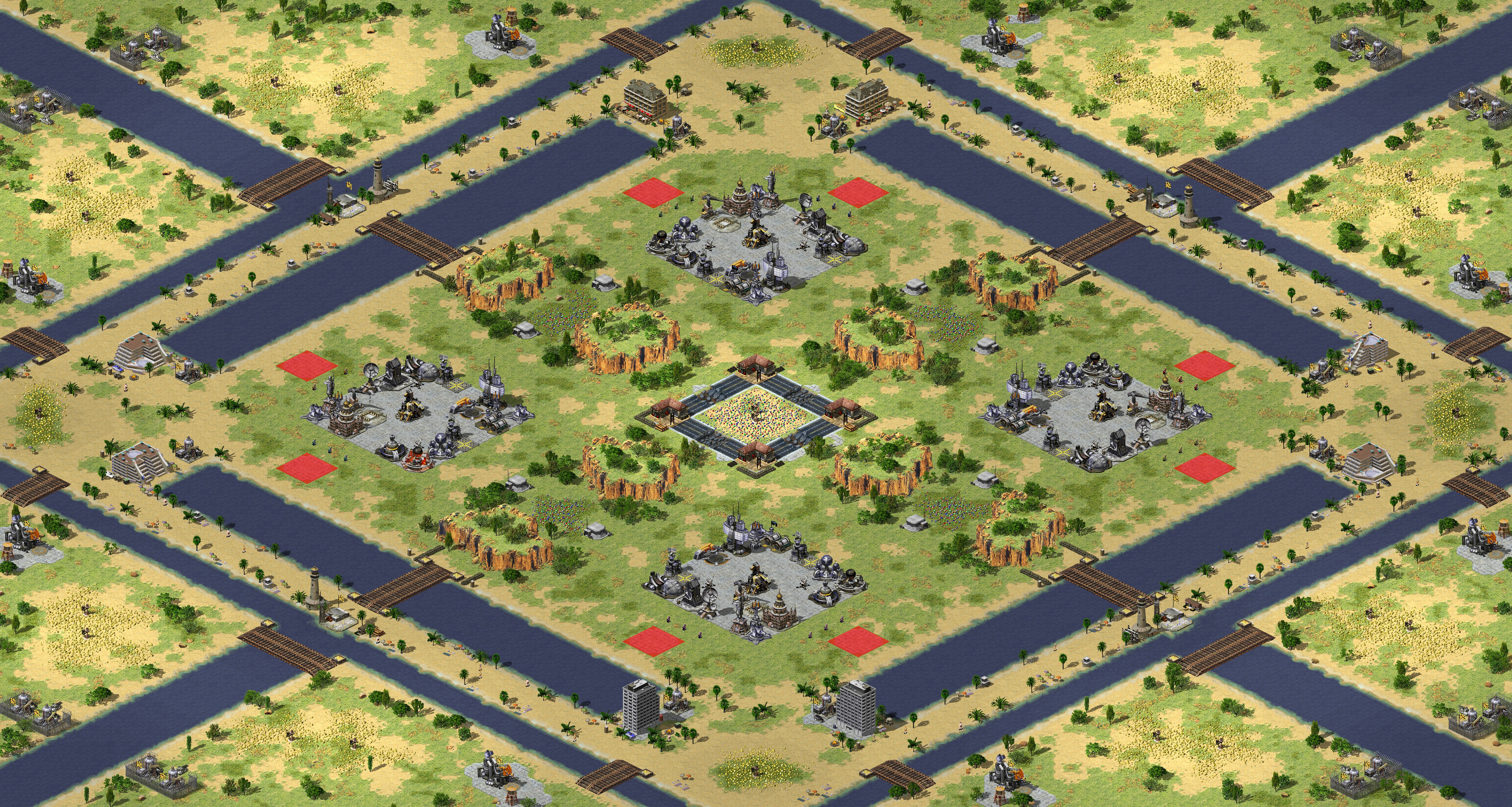 Rendered map: 2p Custom Build