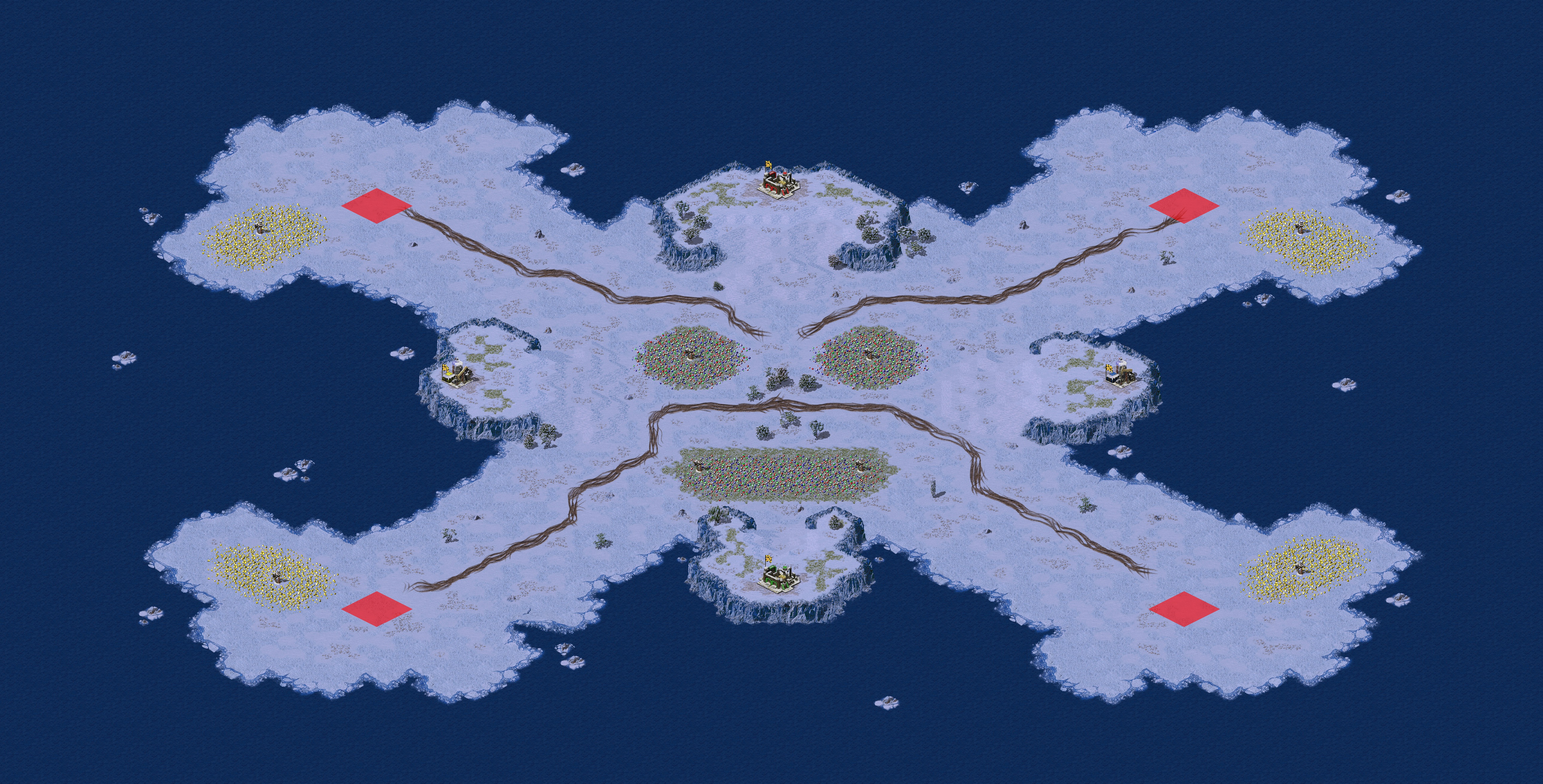 Rendered map: Terror Island Pre-placed Yuri