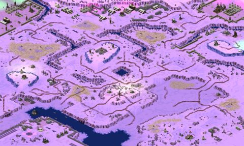 Rendered preview of Fire and Ice