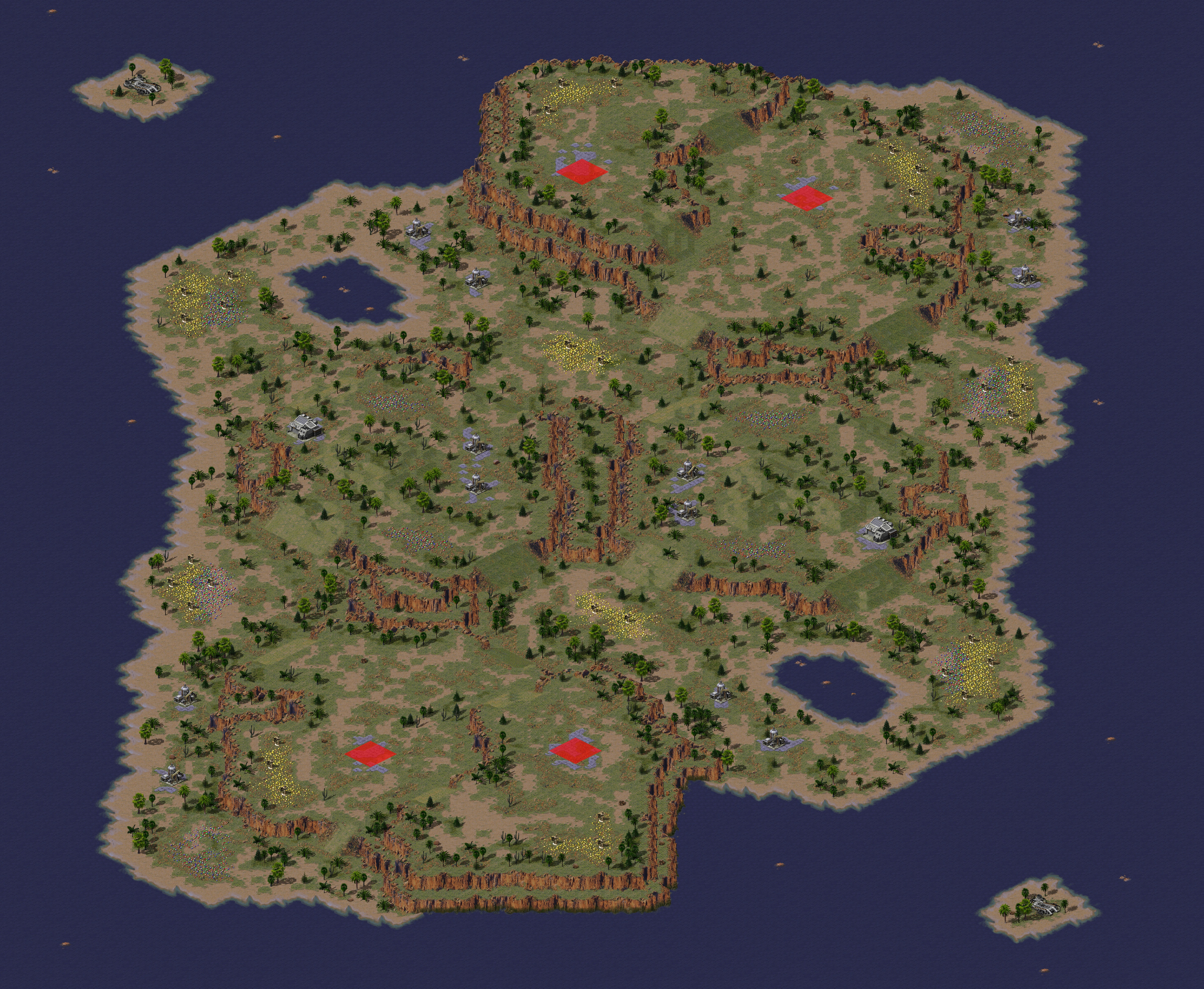 Rendered map: Tropical Nights