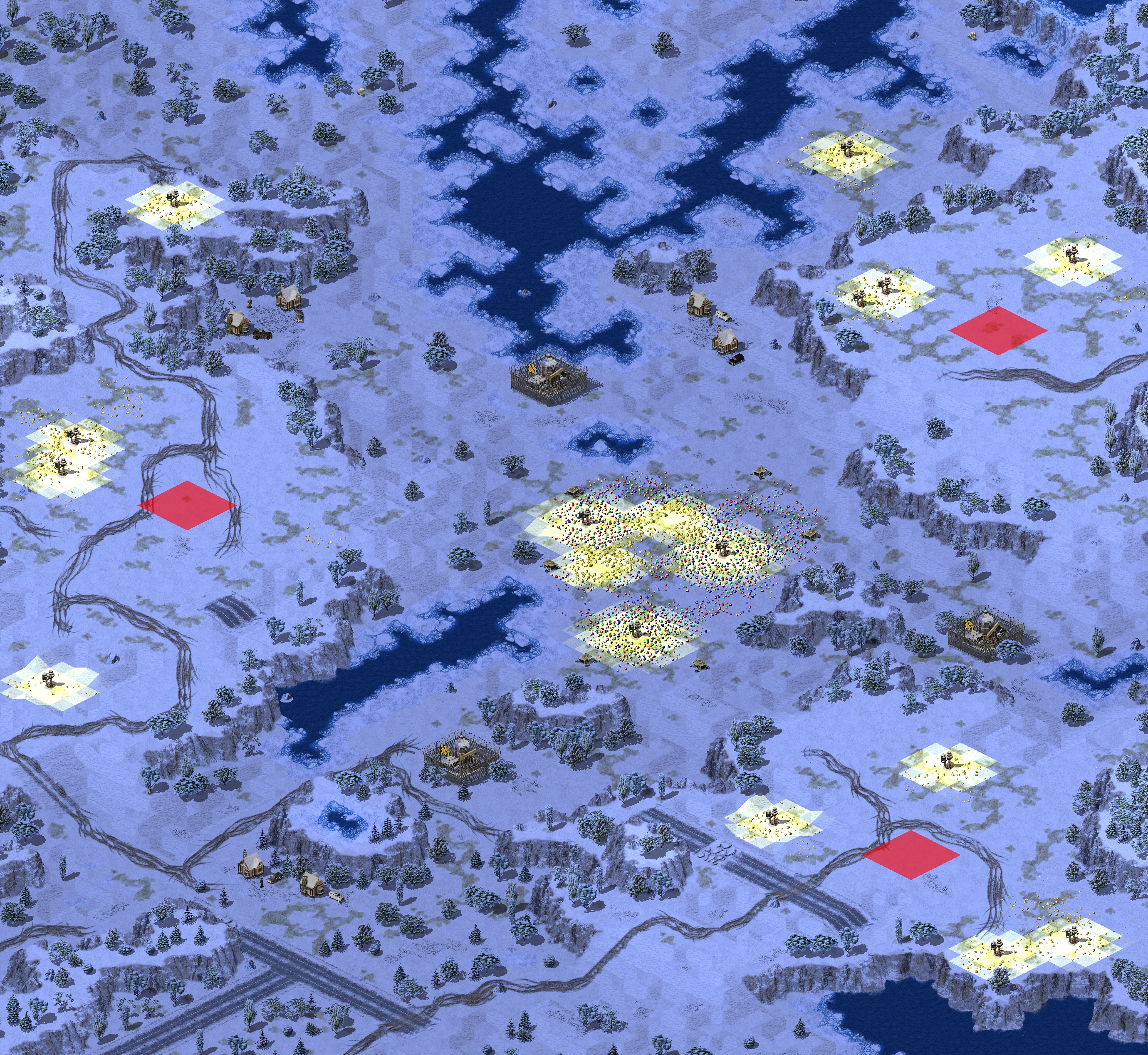 Rendered map: icycrater