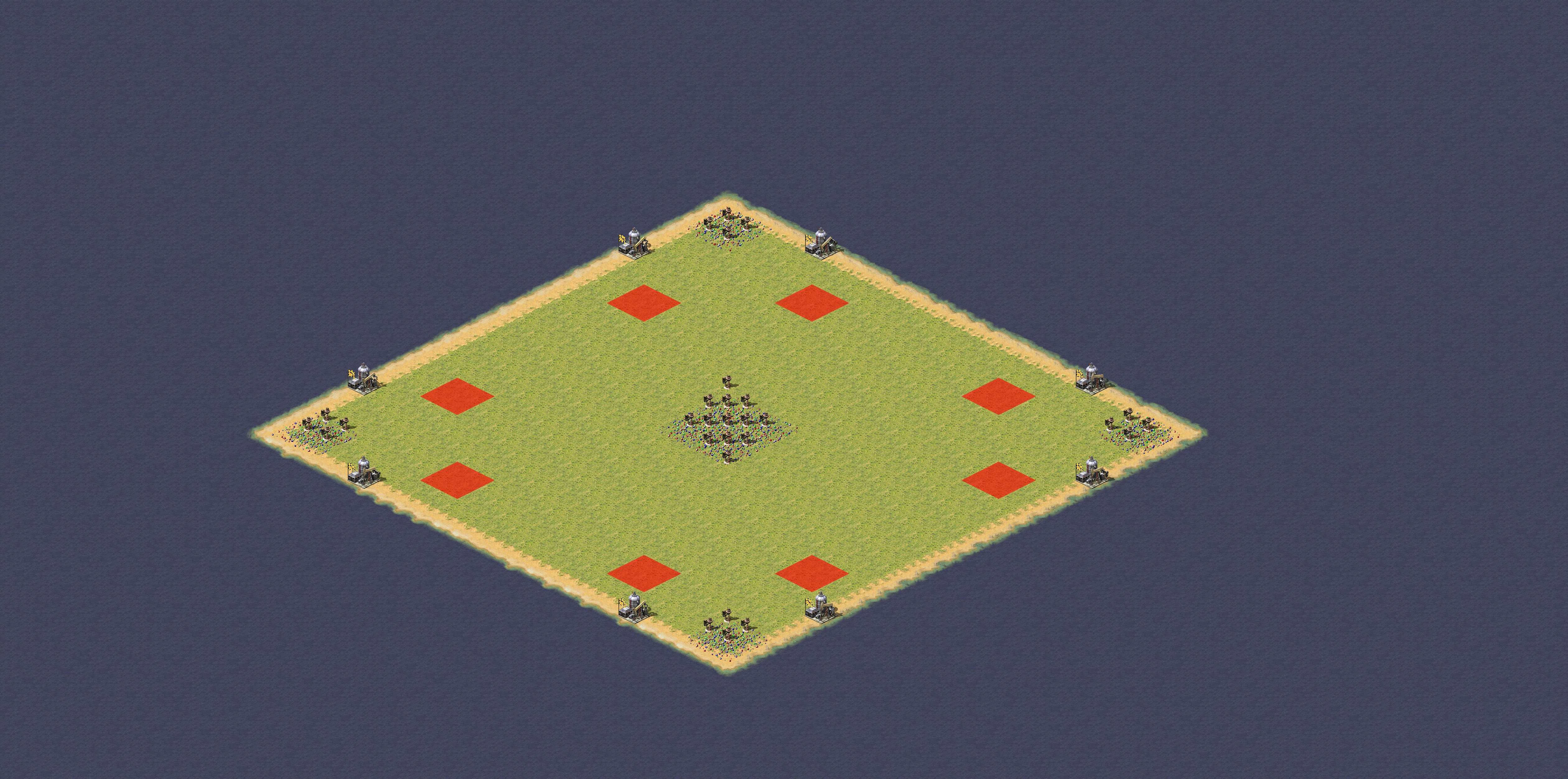 Rendered map: Clash (2v2)