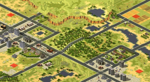 Rendered preview of Anytown, Amerika