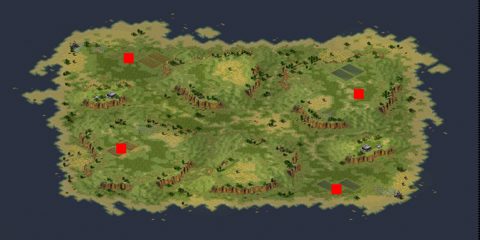 Rendered preview of Lakeside Plateaus