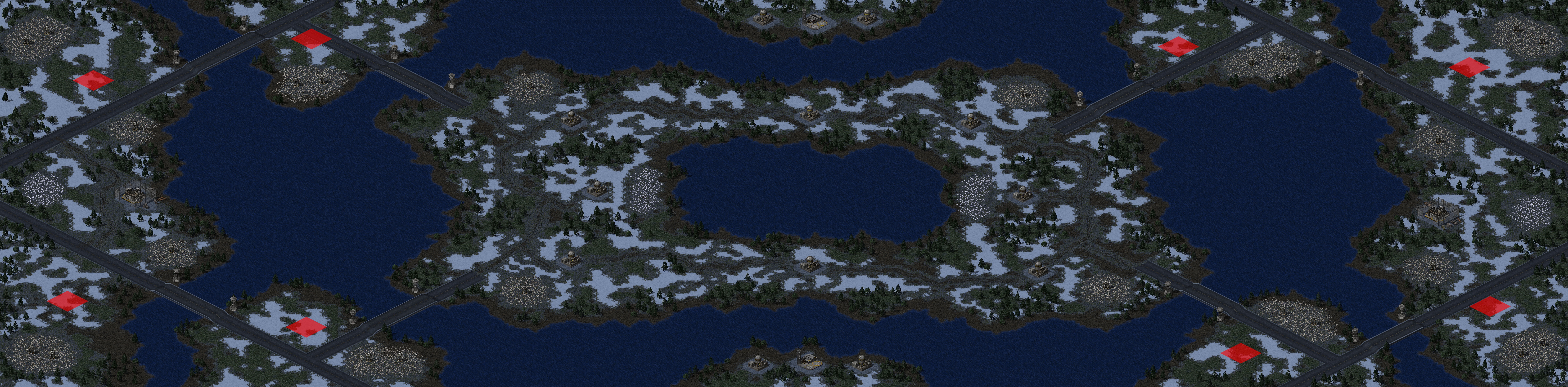 Rendered map: Arctic Circle