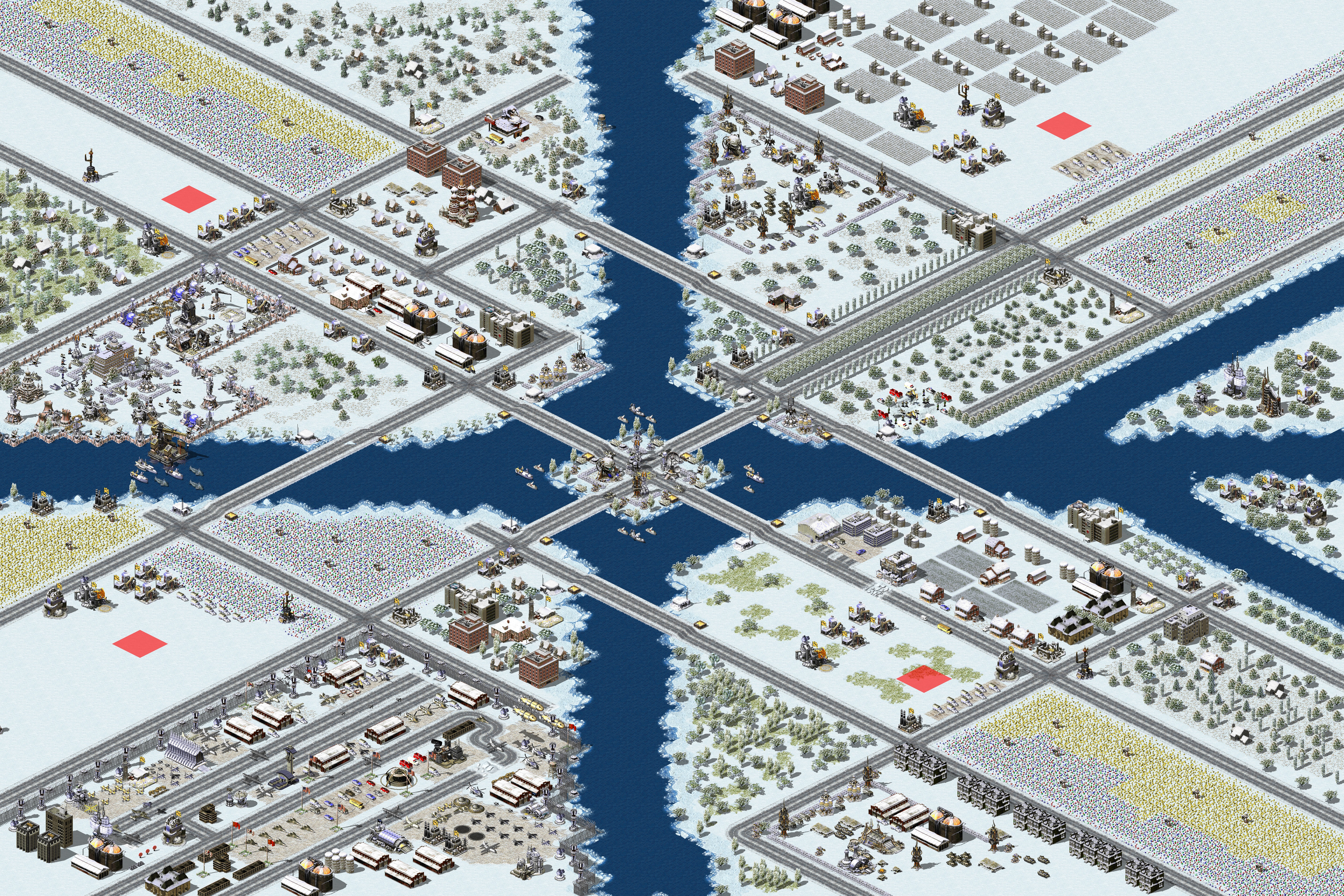 Rendered map: Cold Reception