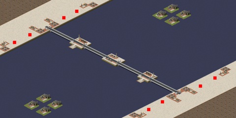 Rendered preview of Bridges Too Far!