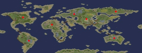 Rendered preview of Weekly Tournament - World Map