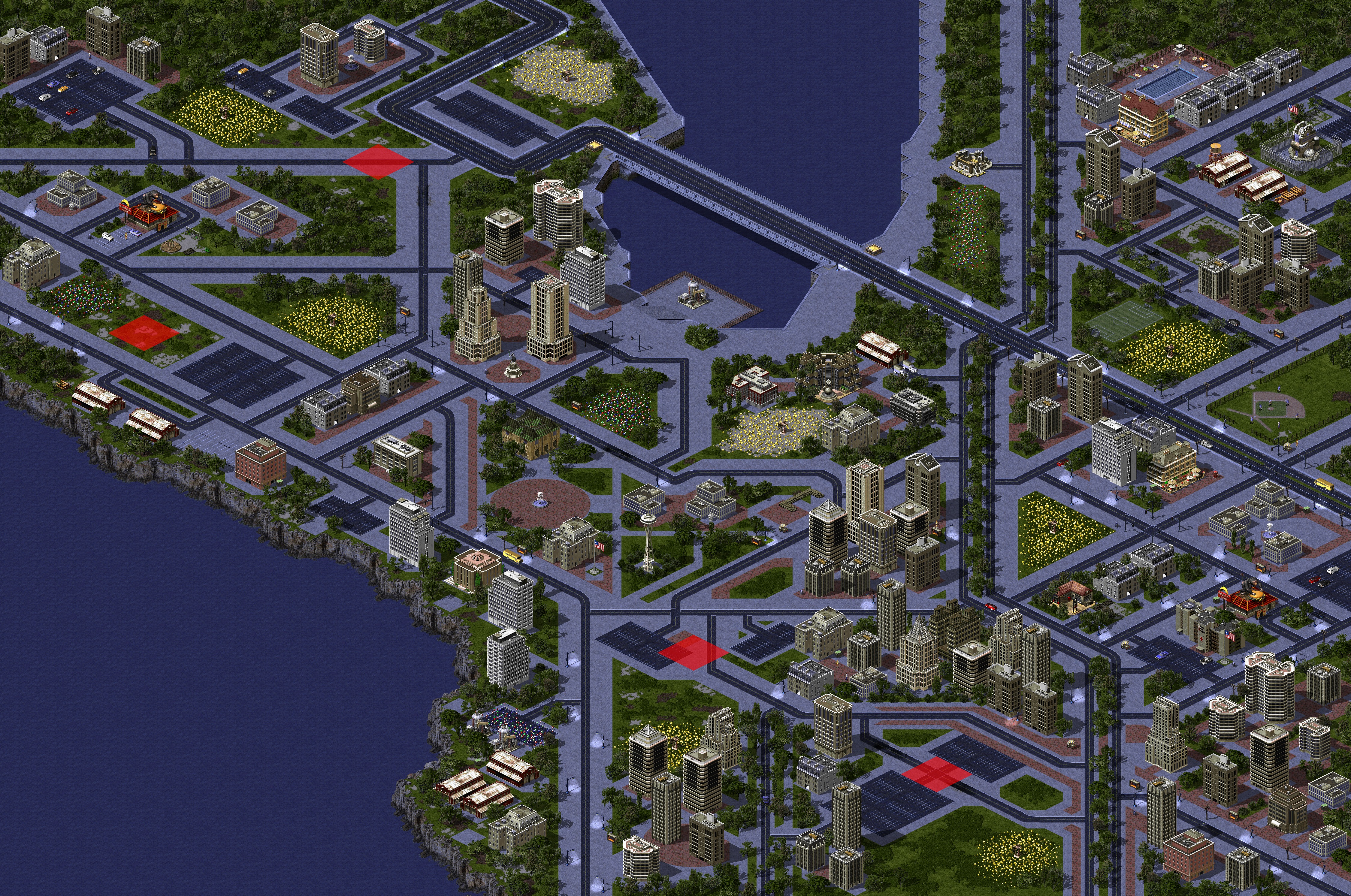 Rendered map: Seattle Revisited (4)