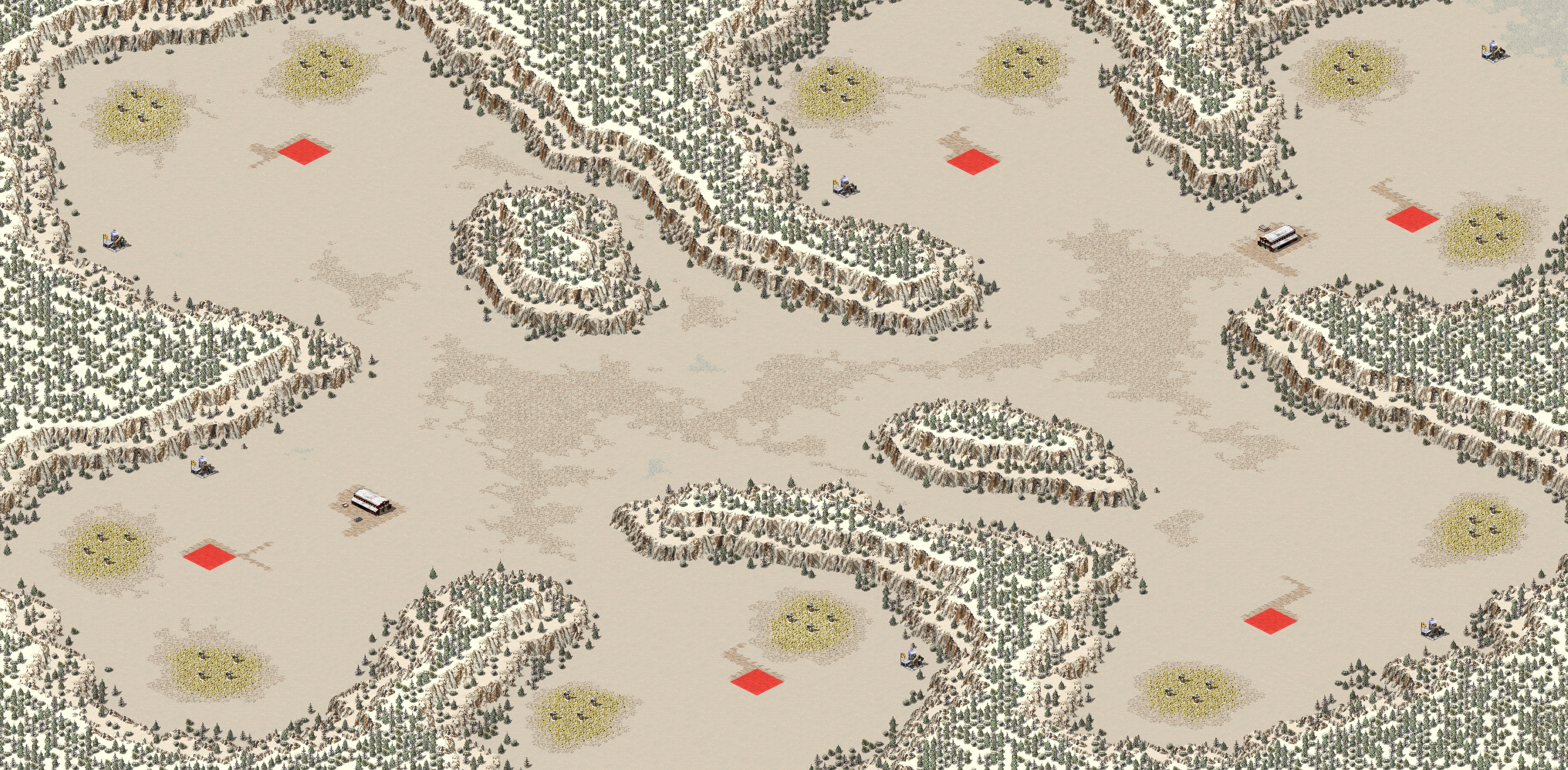 Rendered map: In The Valley of War