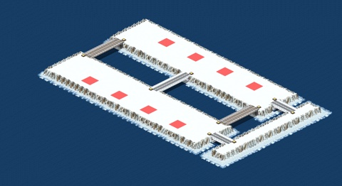 Rendered preview of Alpine Plateau Custom 4v4 Phase 1 Type 2