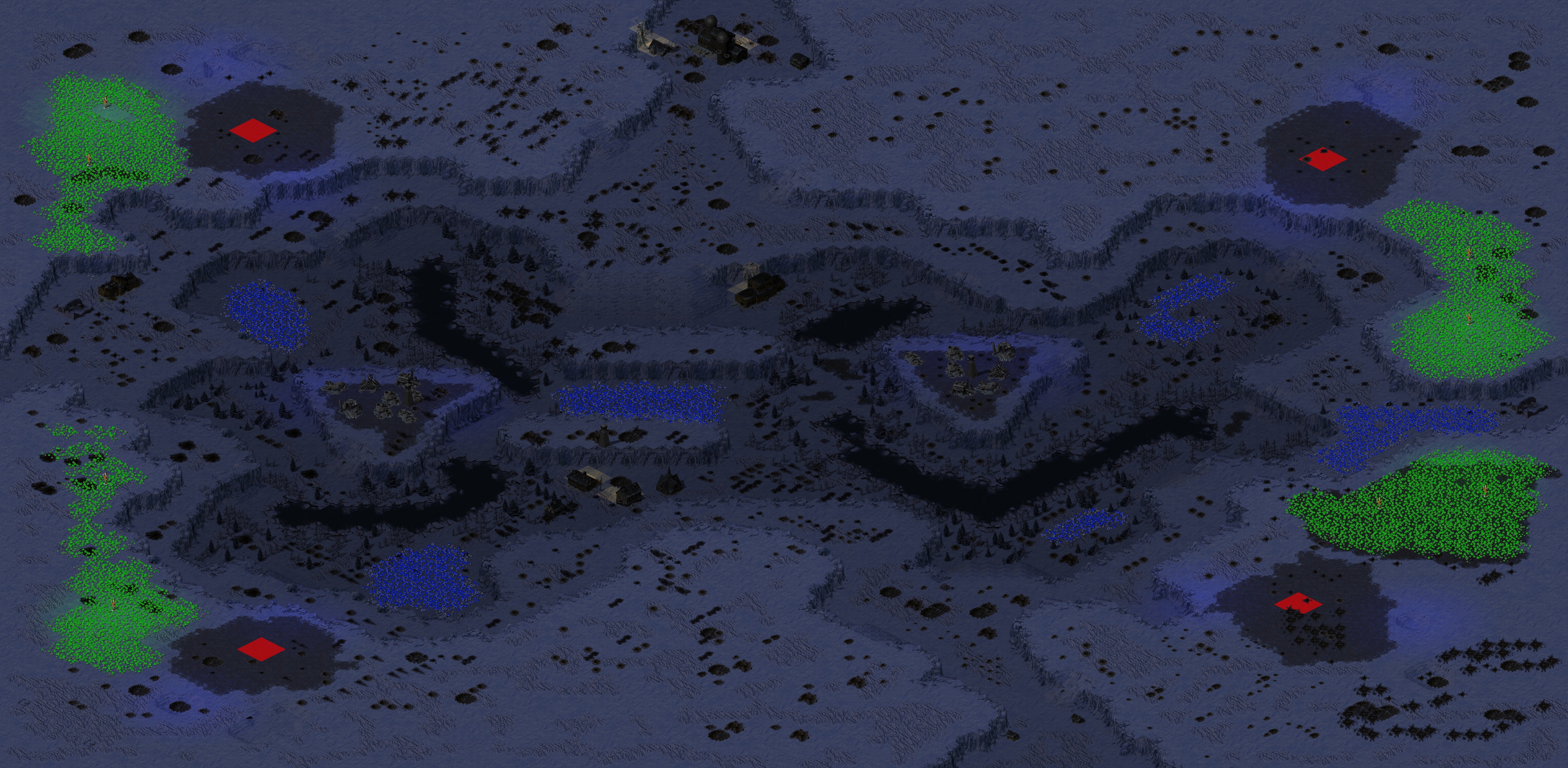 Rendered map: WAR TORN TUNDRA