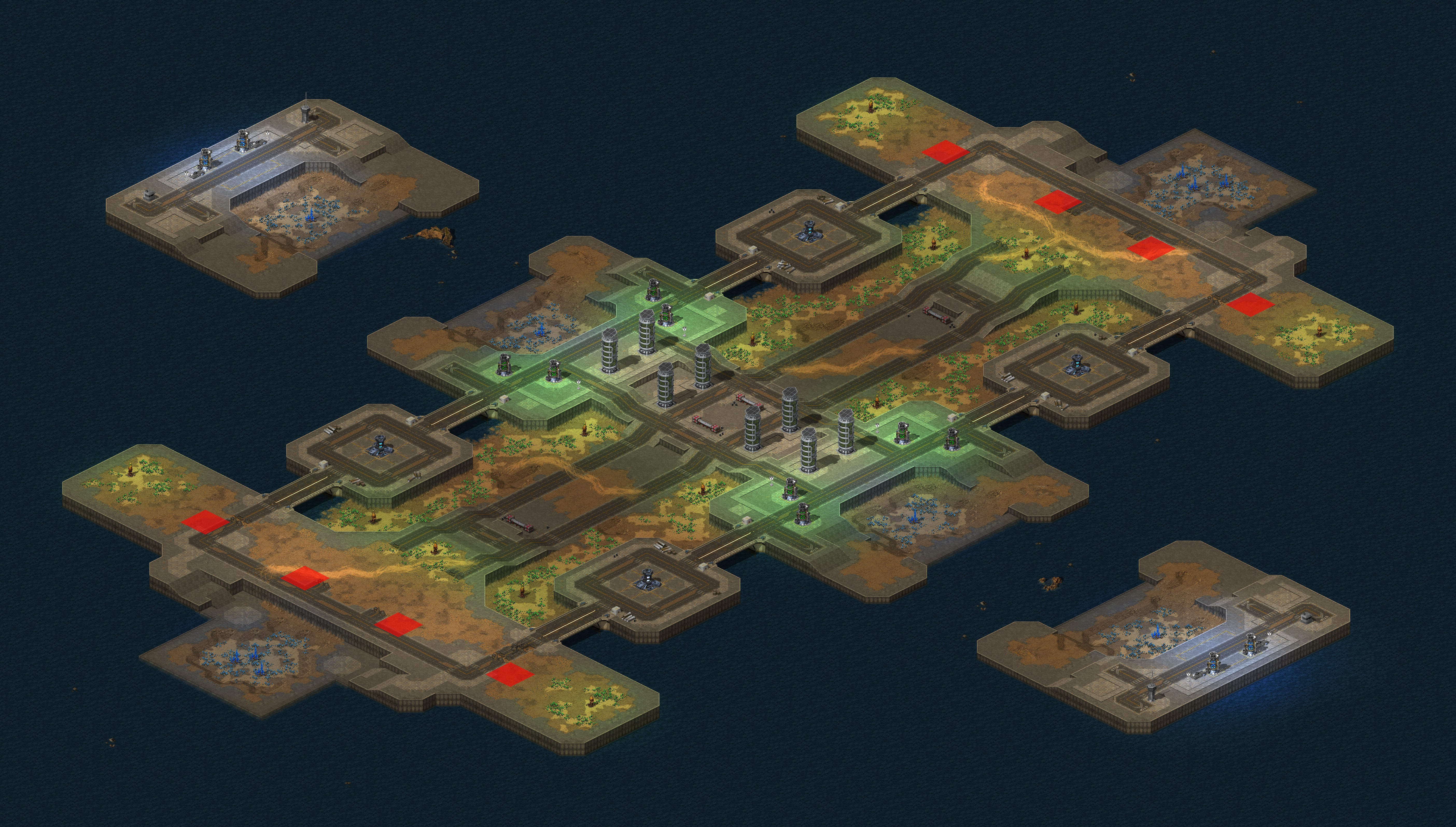 Rendered map: Ground Up