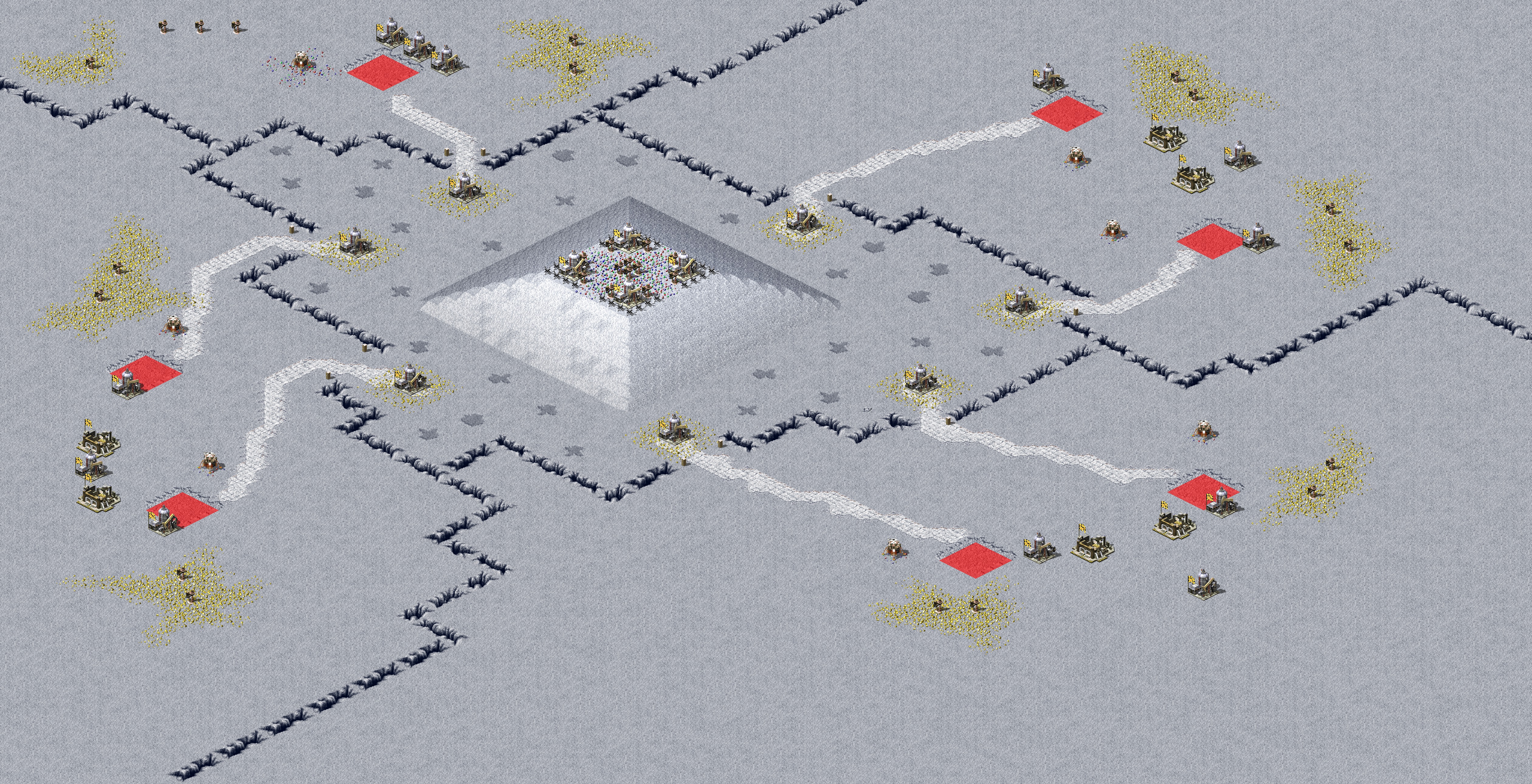 Rendered map: Moon Conflict (2)