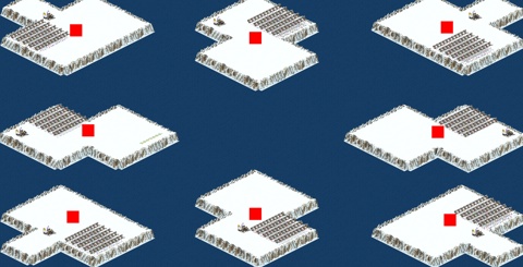 Rendered preview of Snow Naval Battle (Balanced)