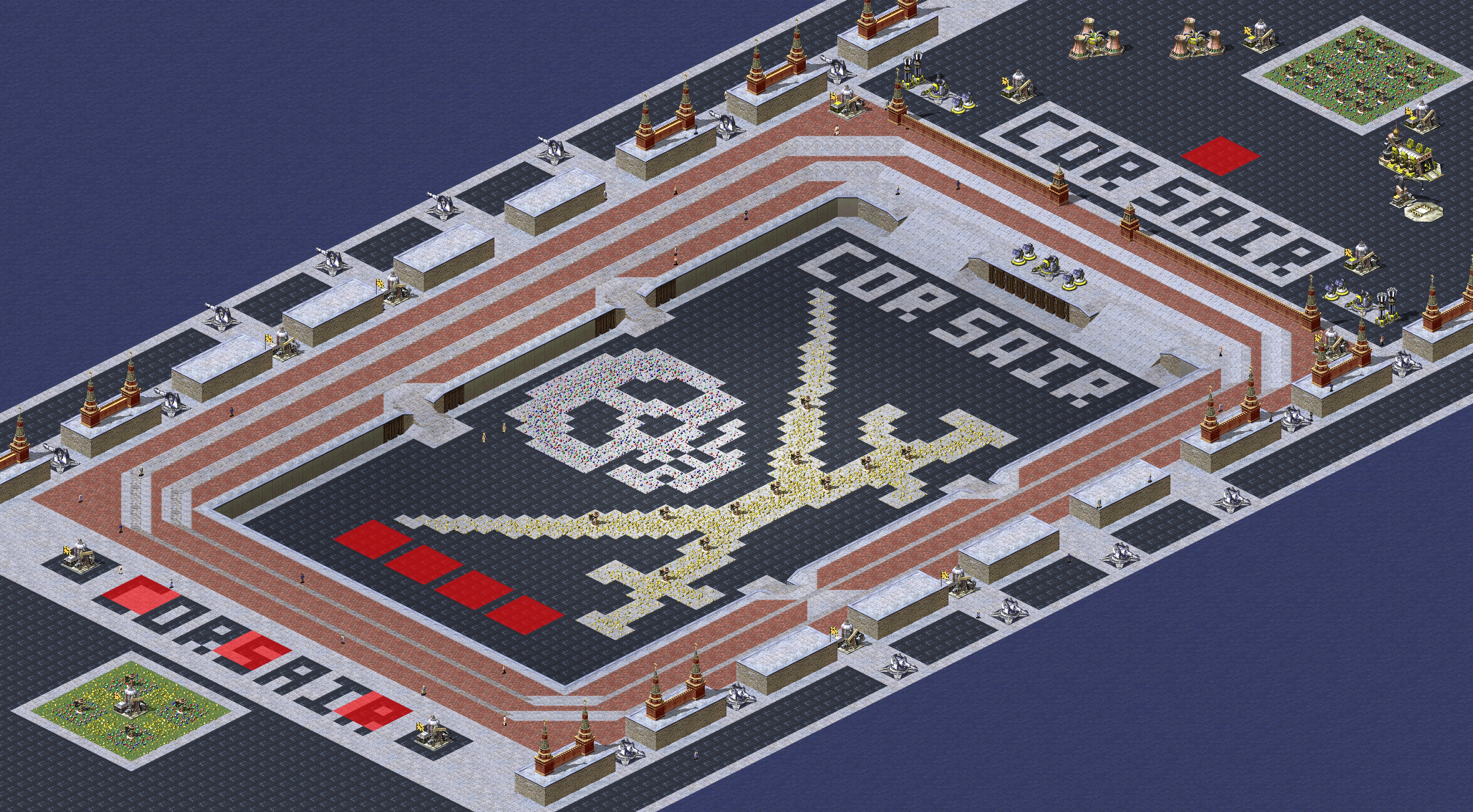 Rendered map: Pirate Captain 1v7 AI