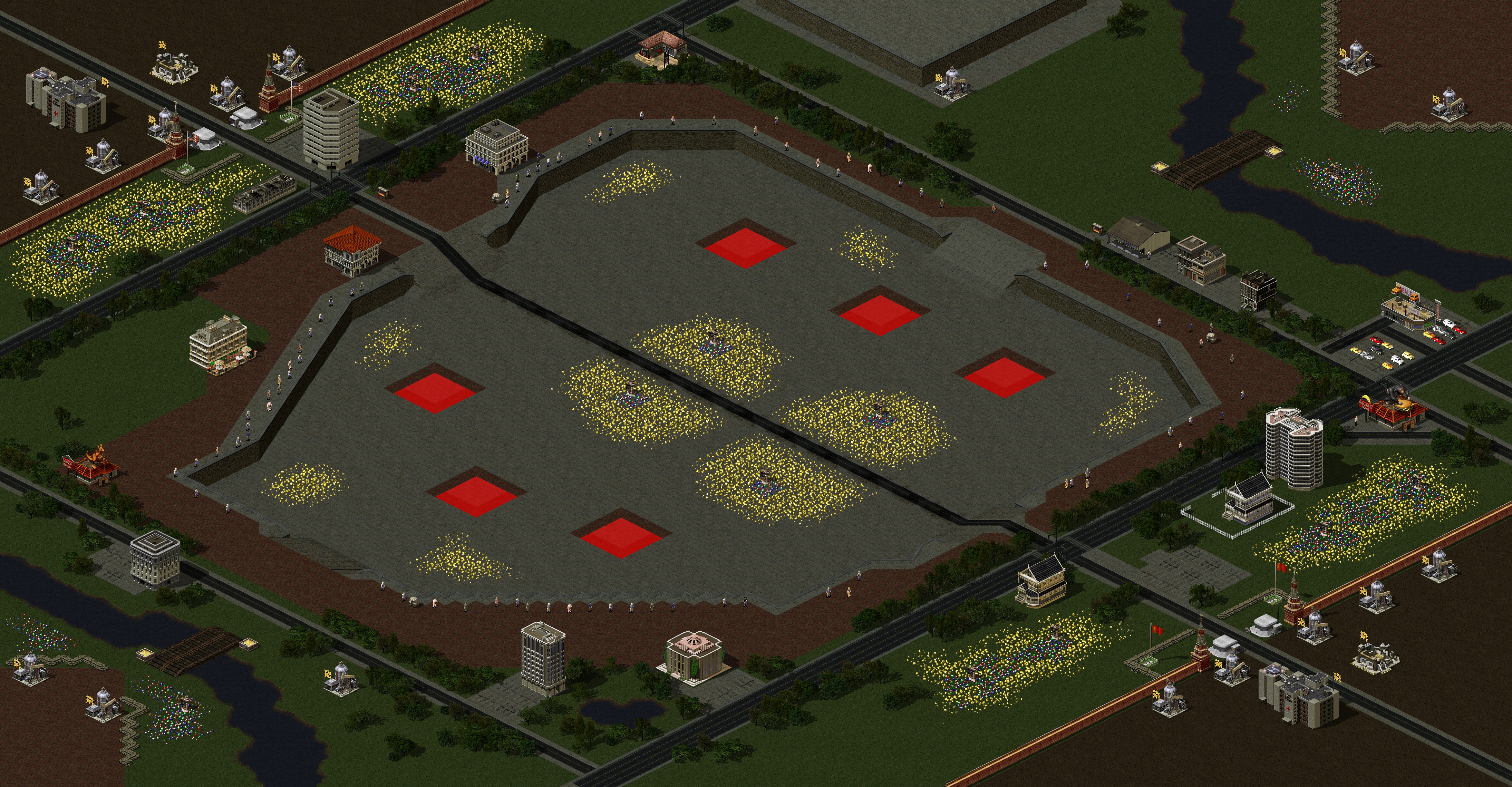 Rendered map: Carnage 2010