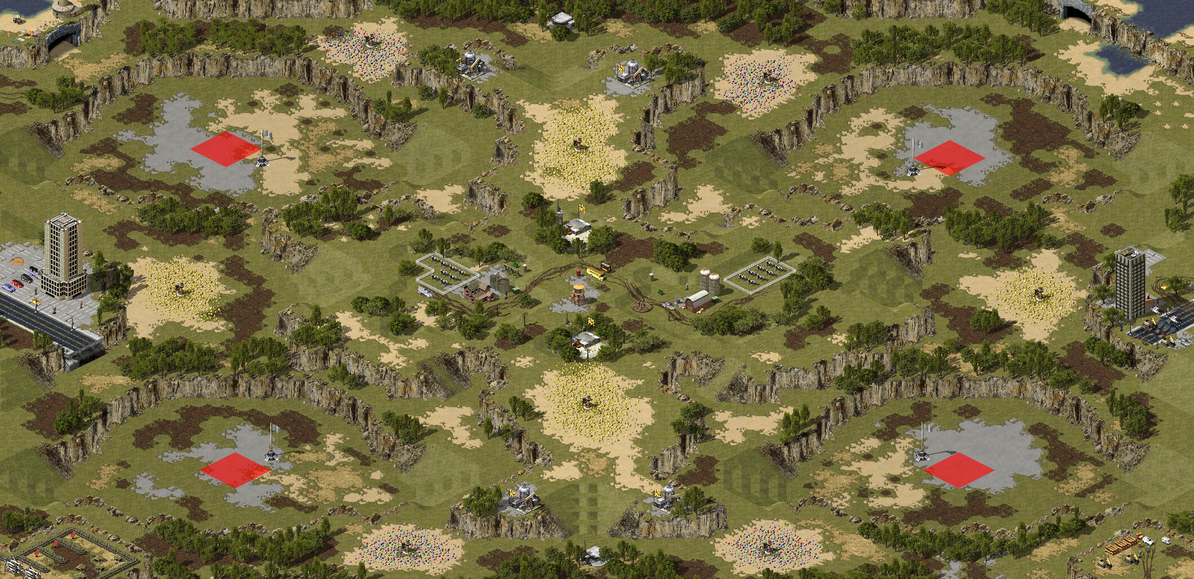 Rendered map: Jericho