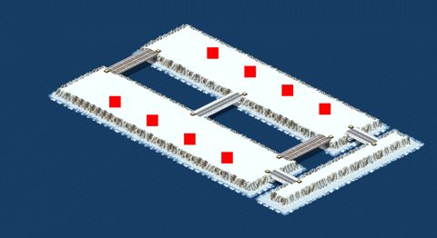 Rendered preview of Alpine Plateau Custom 4v4 Phase 1 Type 2