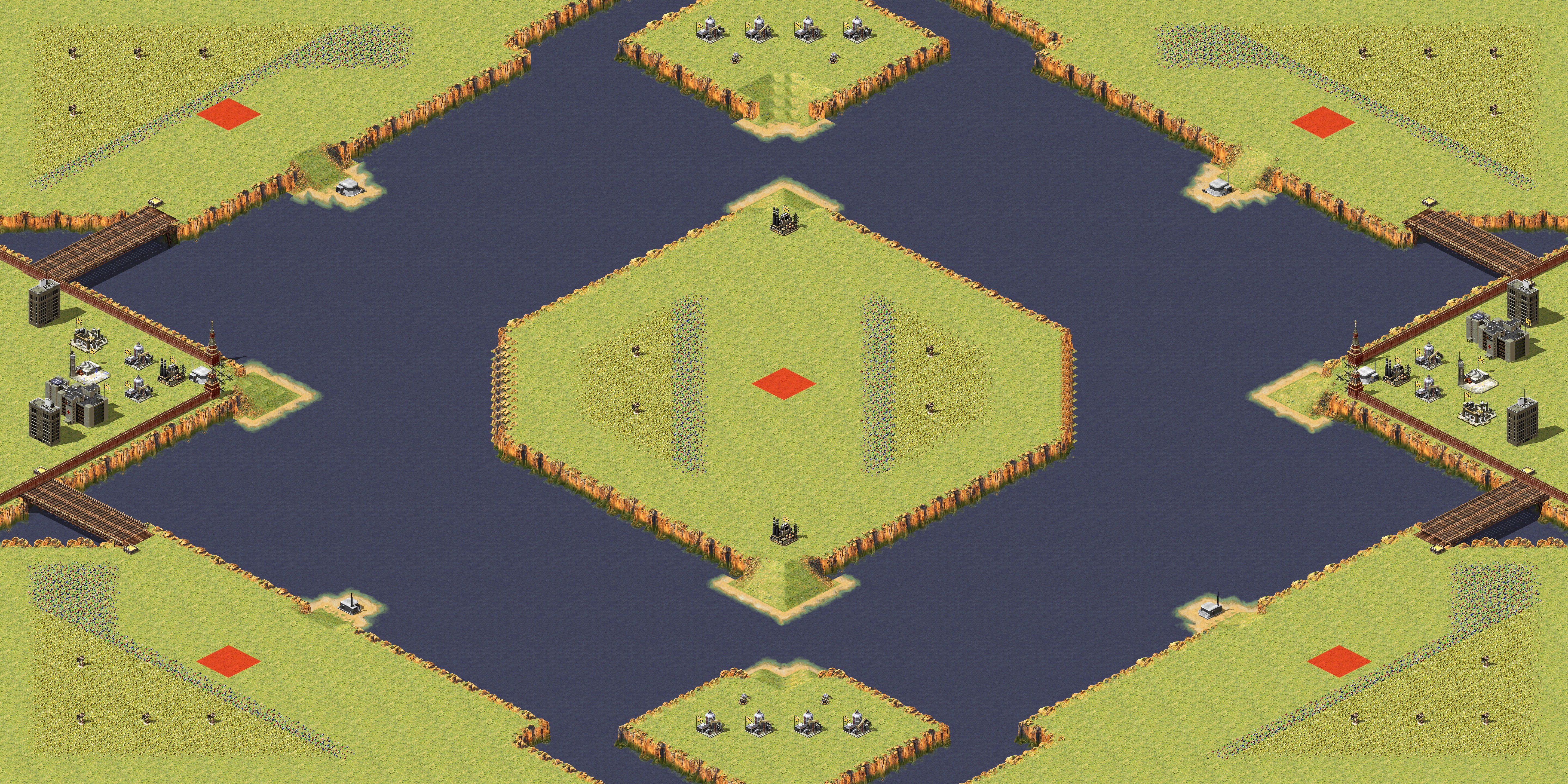 Rendered map: Quadruple Trouble Naval