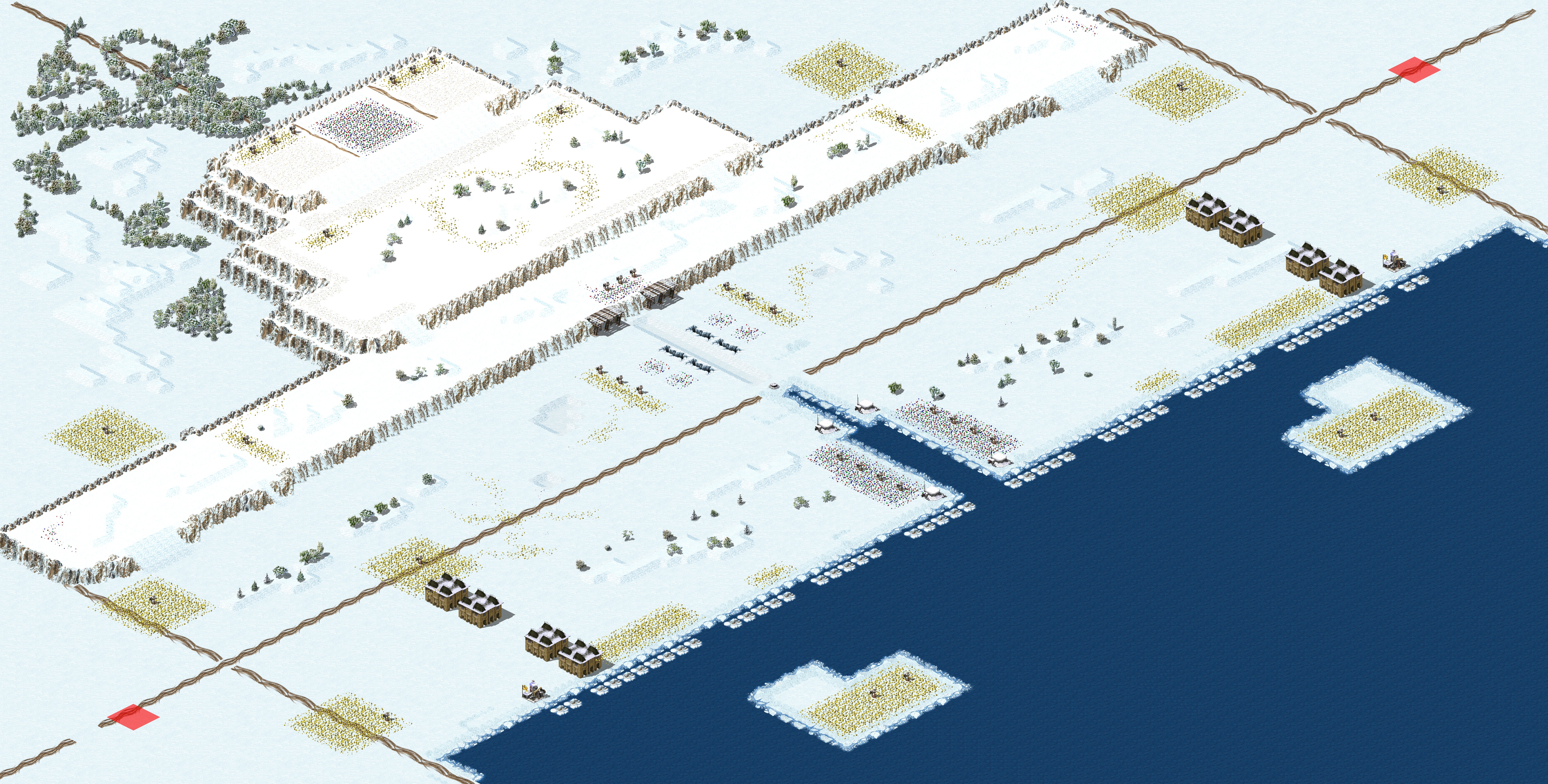 Rendered map: 一条路 作者：ygxh版