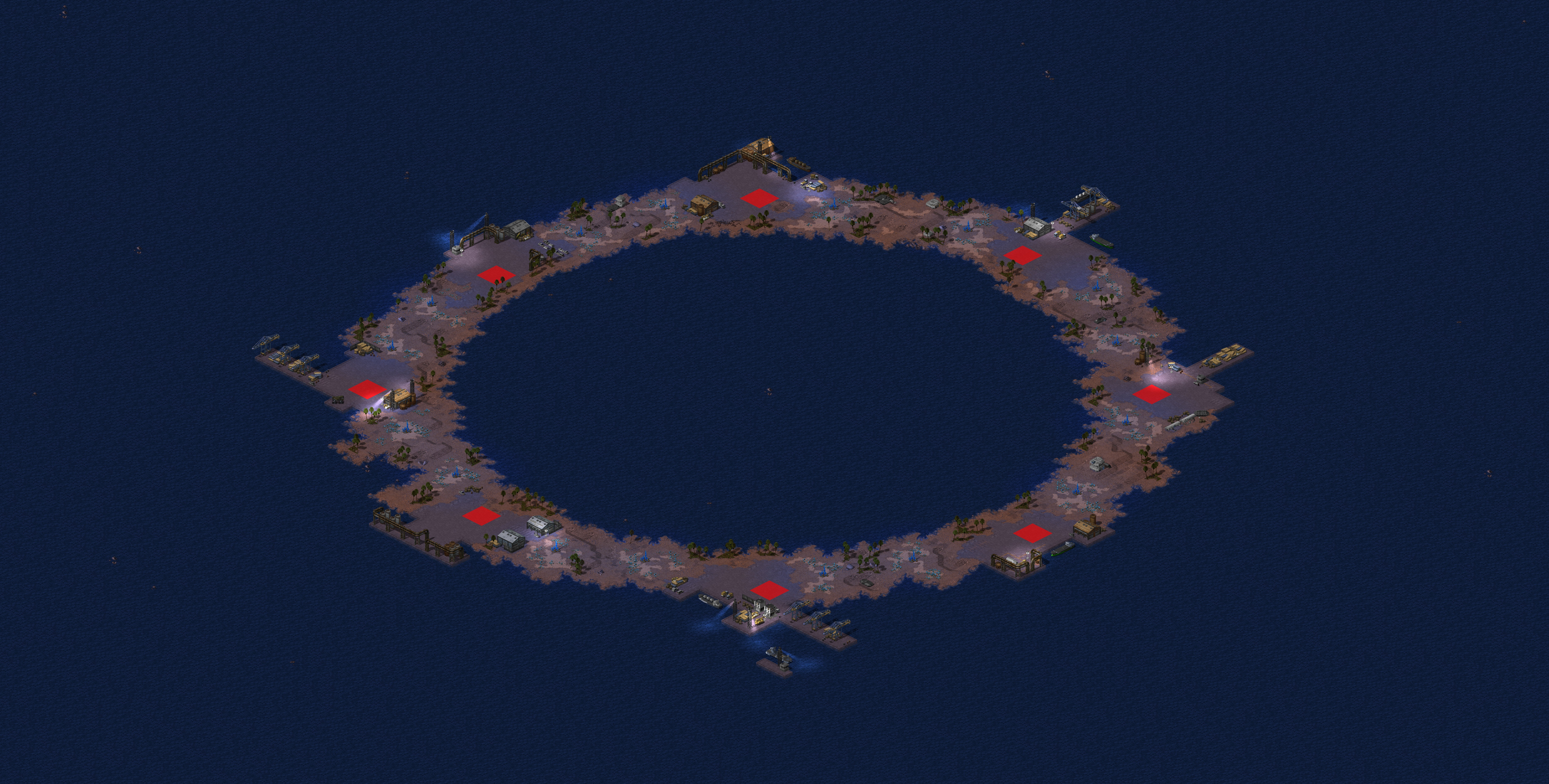 Rendered map: Murderous Atoll