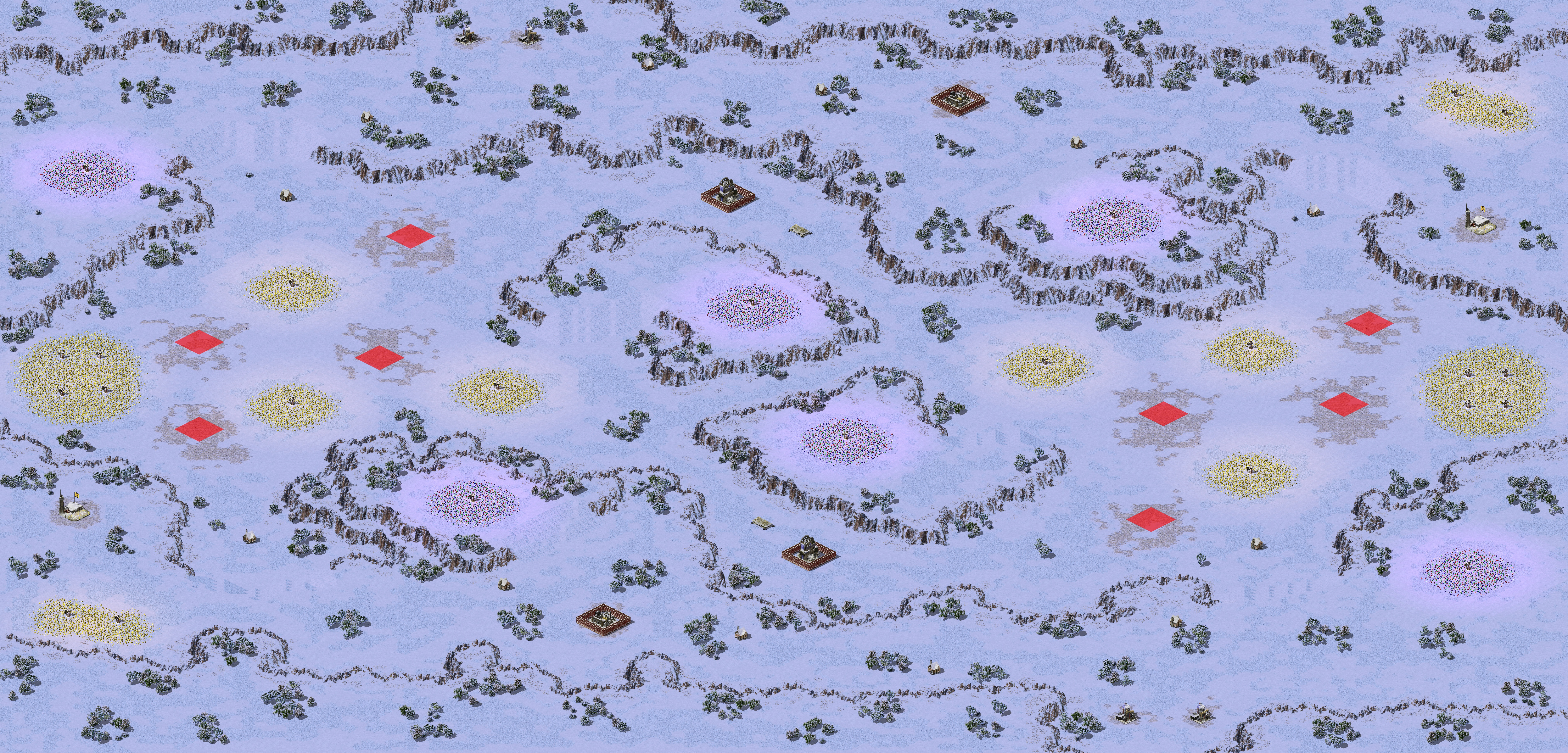Rendered map: Frosty Canyon (8)