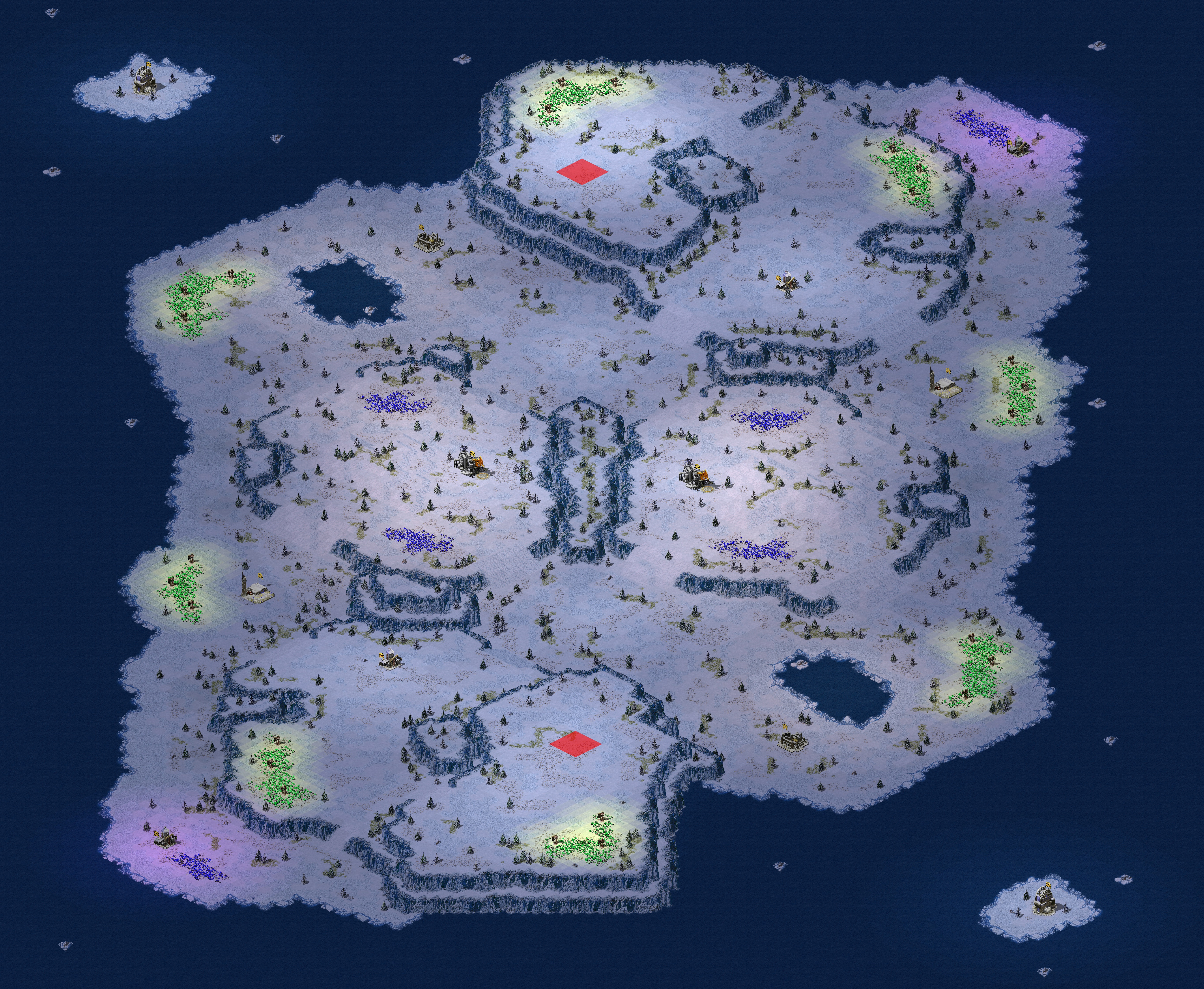 Rendered map: Polar Nights