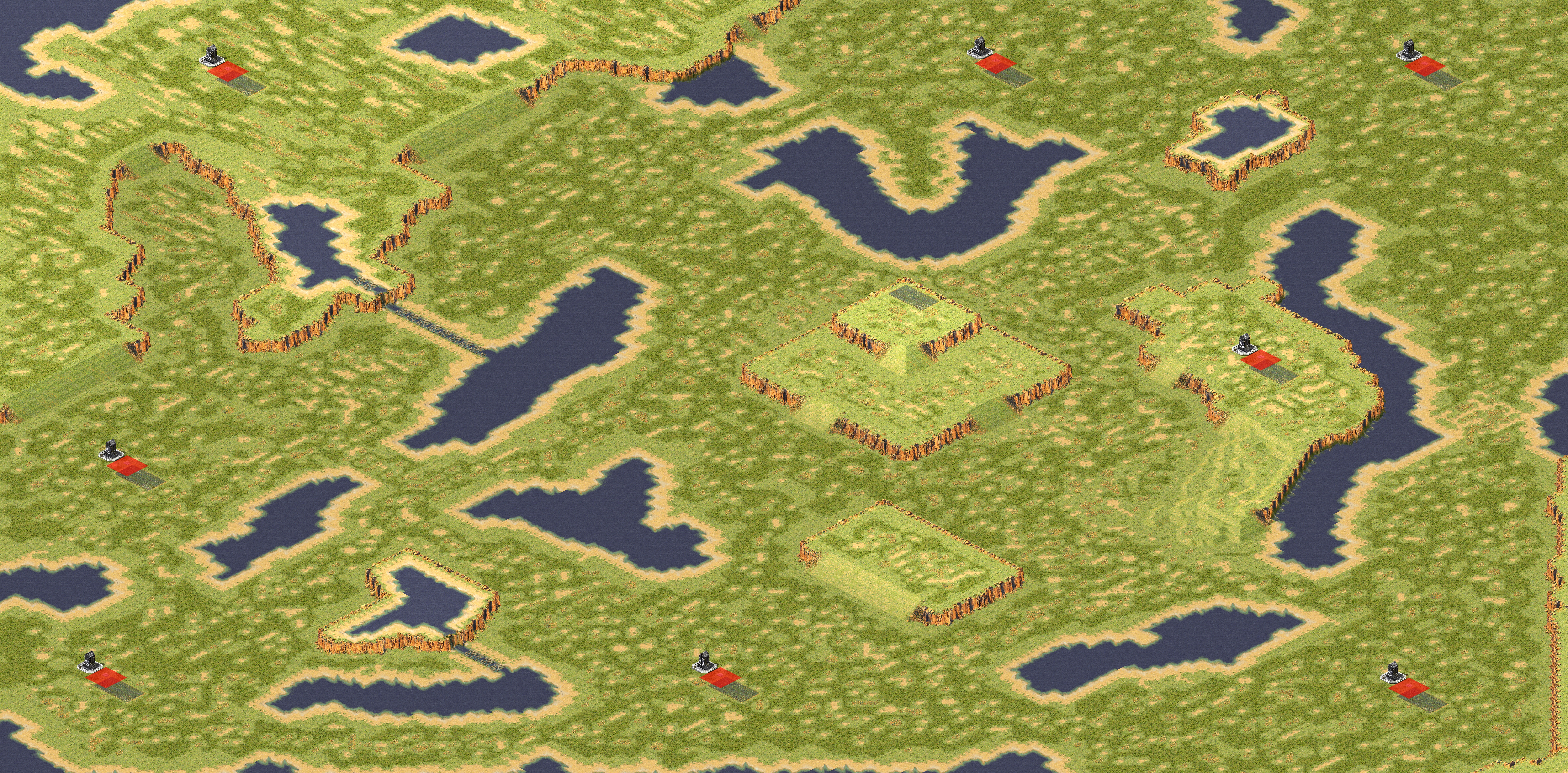 Rendered map: Apocalypse Speedrun: Nomadic Nuke Pit