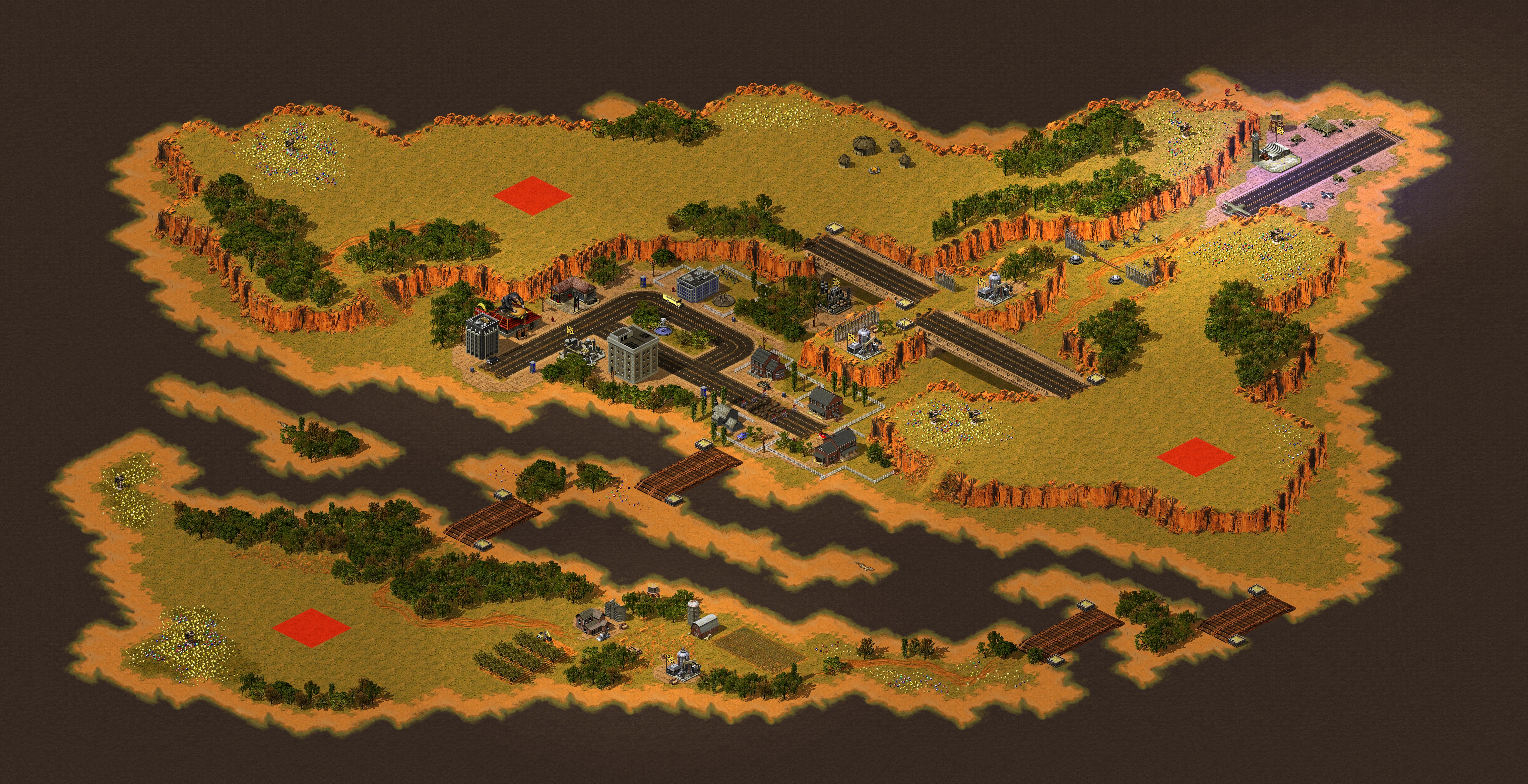 Rendered map: Wild Valley