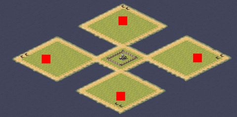 Rendered preview of Oil Field Grab 4 Player Small Patch