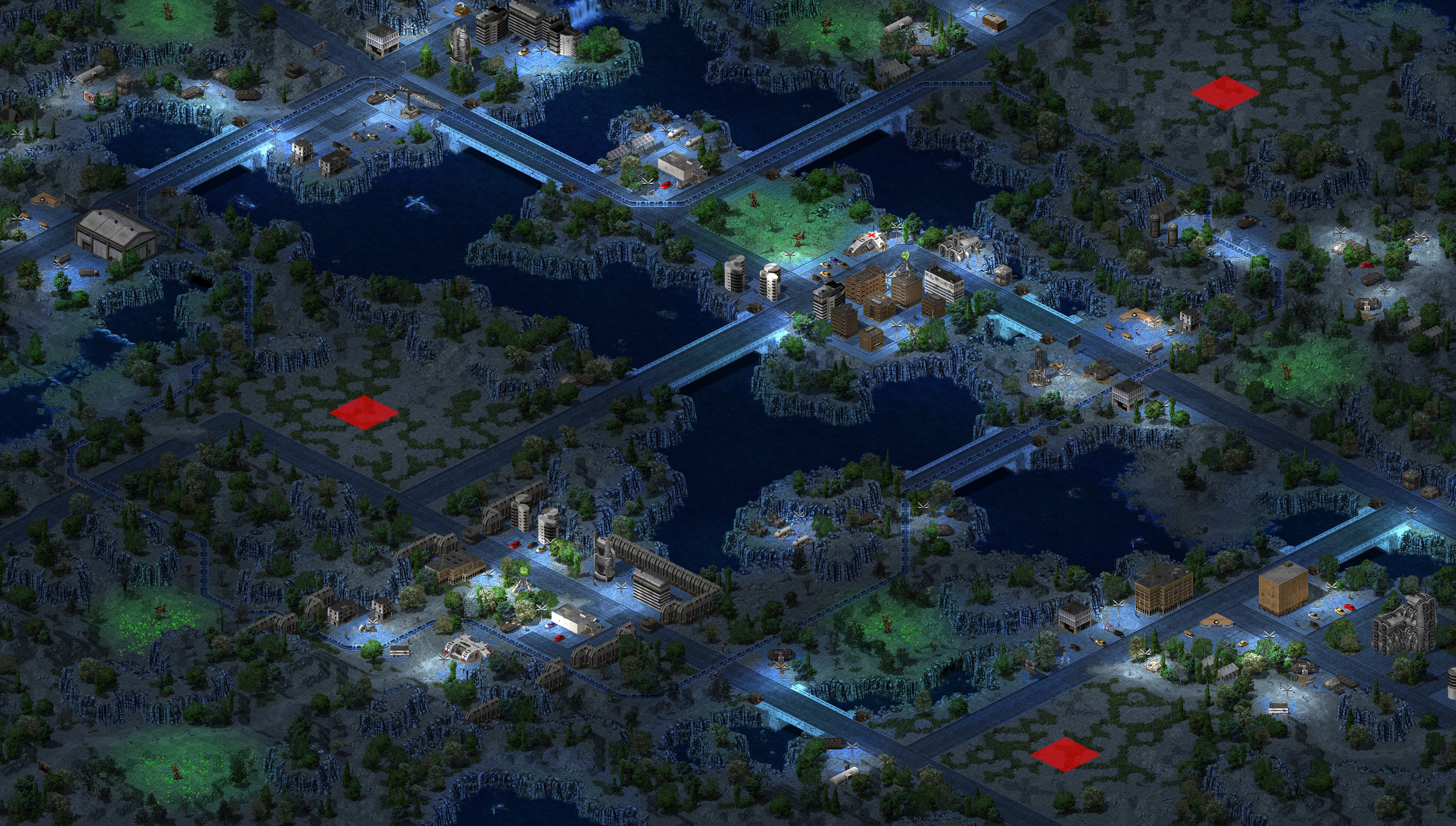 Rendered map: Final haven