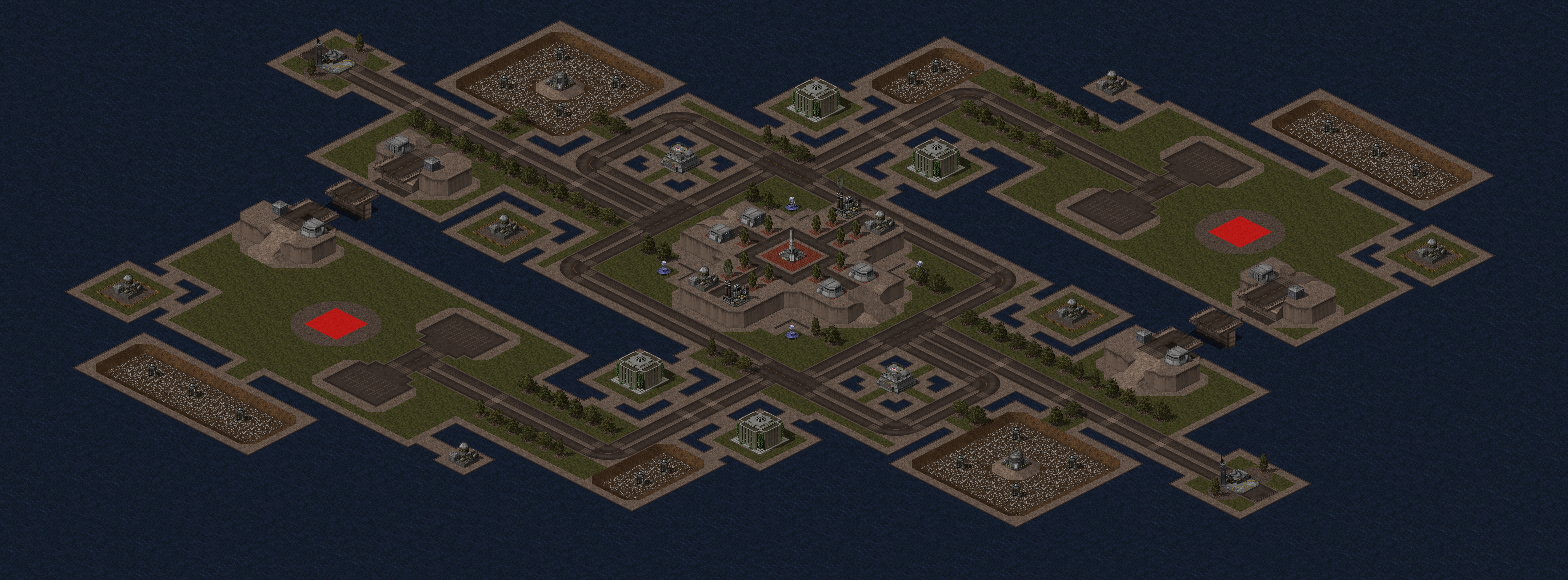 Rendered map: Hostility