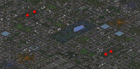 Rendered preview of Down town warfare